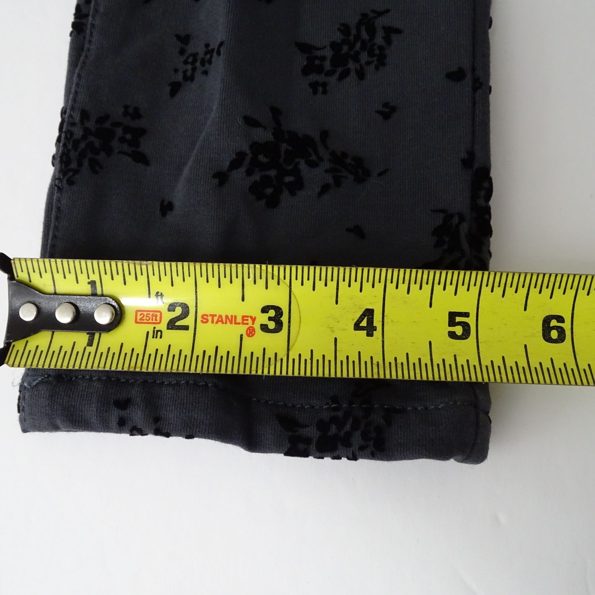 Lauren Conrad Lauren Conrad Floral Print Leggings Skinny Pants Size 4 Size 27" / US 4 / IT 40 - 10 Thumbnail