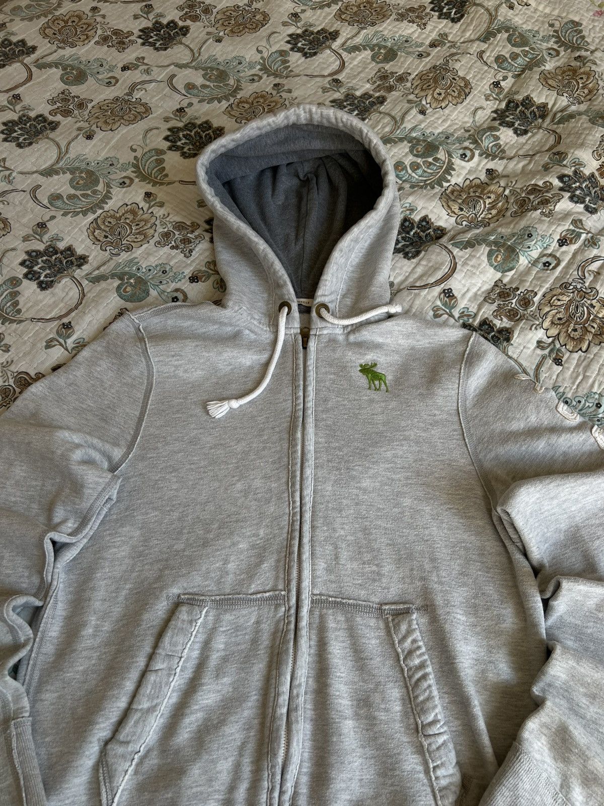Abercrombie & Fitch Crazy Vintage Abercrombie & Fitch Faux Fur Zip Hoodie Japan Size US M / EU 48-50 / 2 - 4 Thumbnail