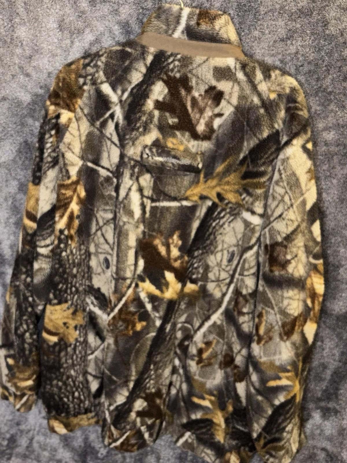 Ben Sherman Vintage Whitewater Camo Fleece Jacket Mens L Zip Hunting Size US L / EU 52-54 / 3 - 5 Thumbnail