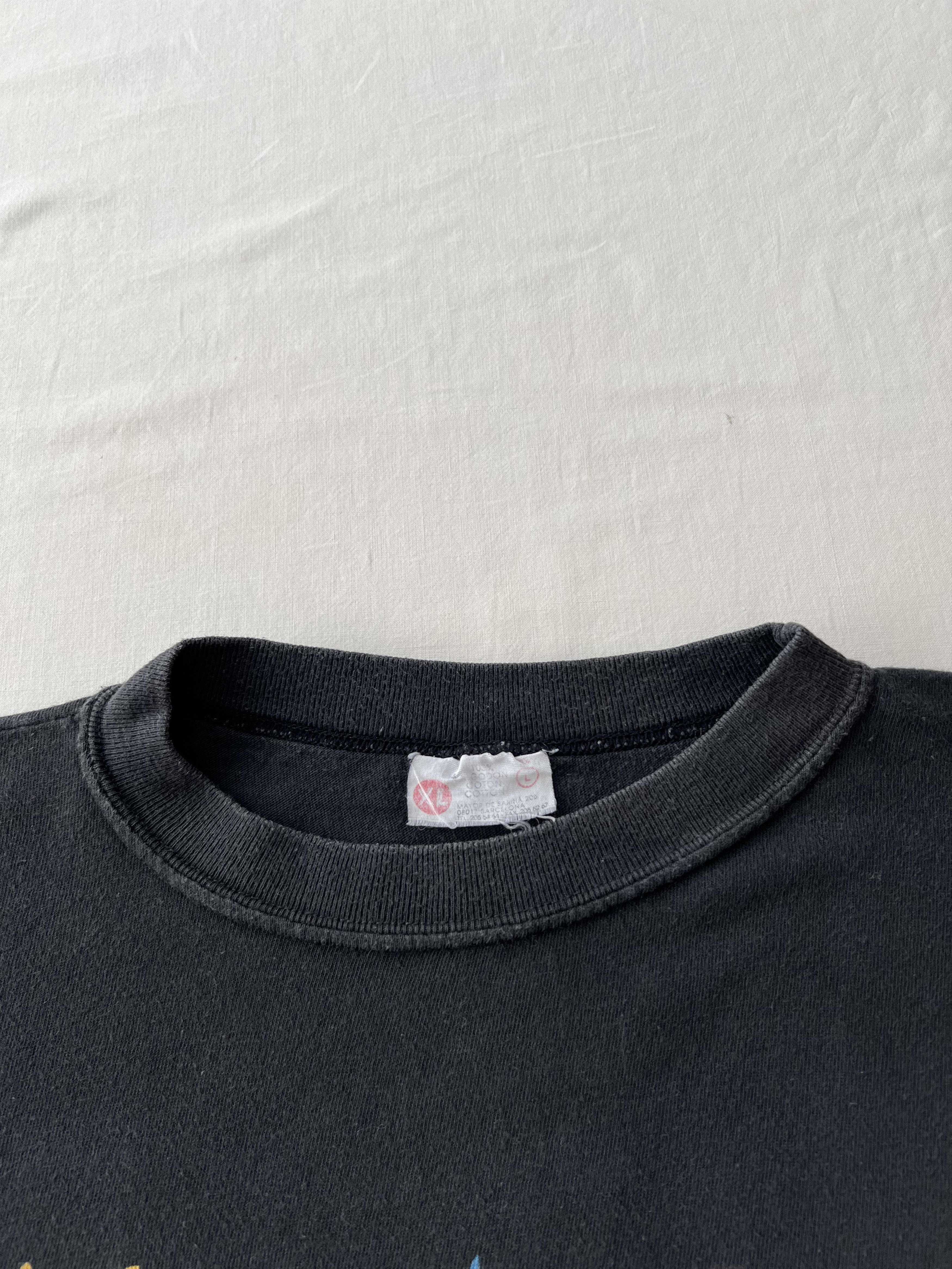 Arts & Science Vintage 1998 Joan Miro Suc Miro Art Black T-shirt Size US L / EU 52-54 / 3 - 11 Thumbnail