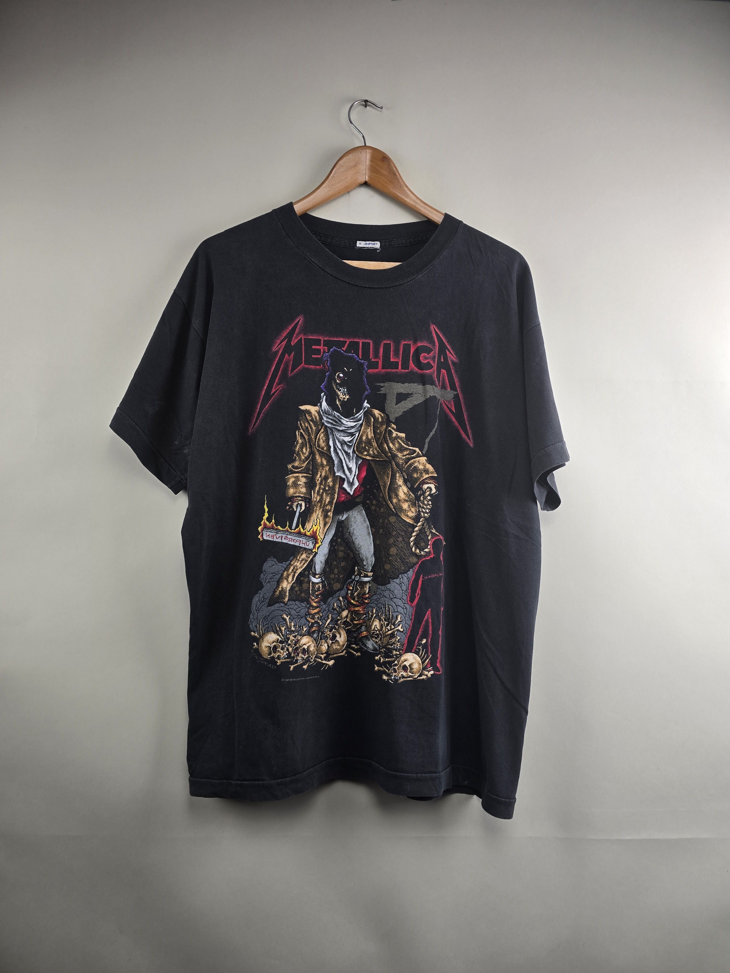 Band Tees × Vintage 1992 Metallica Unforgiven XL 23" 29" Size US XL / EU 56 / 4 - 1 Thumbnail