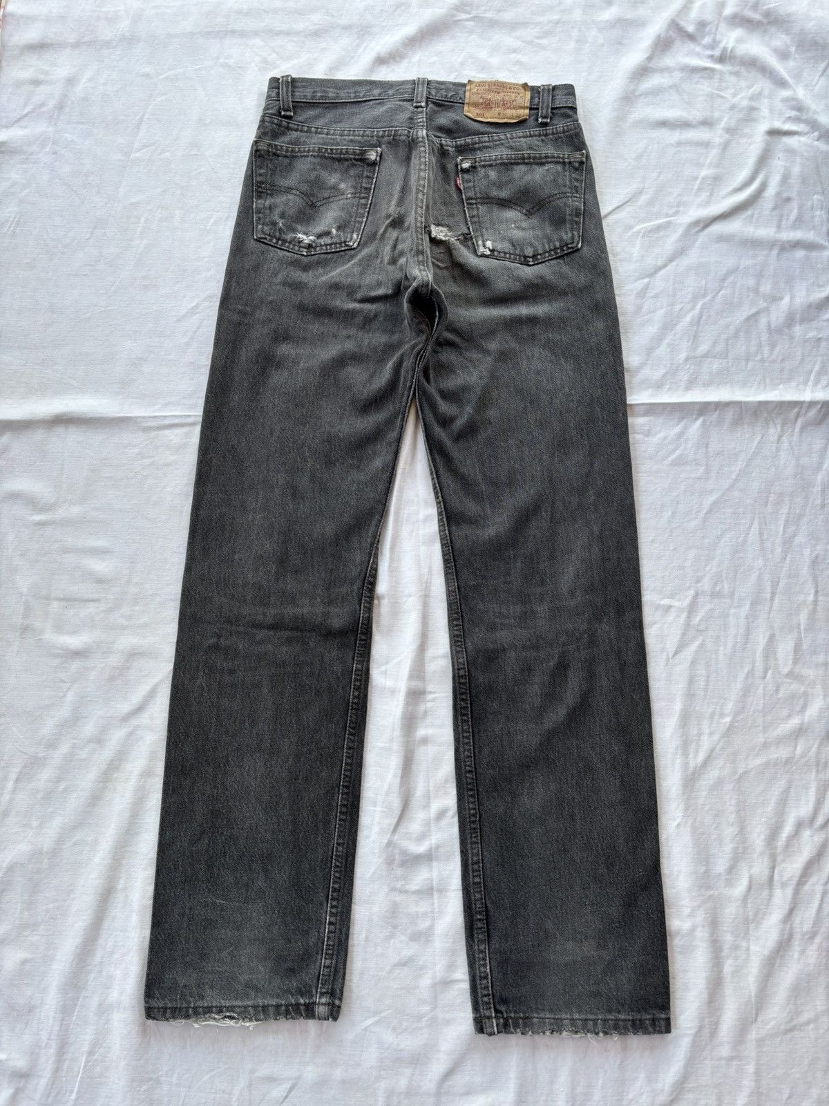 Kapital Vintage Levis 501 Rick Owens Style Distress Denim USA MADE Size US 30 / EU 46 - 2 Thumbnail