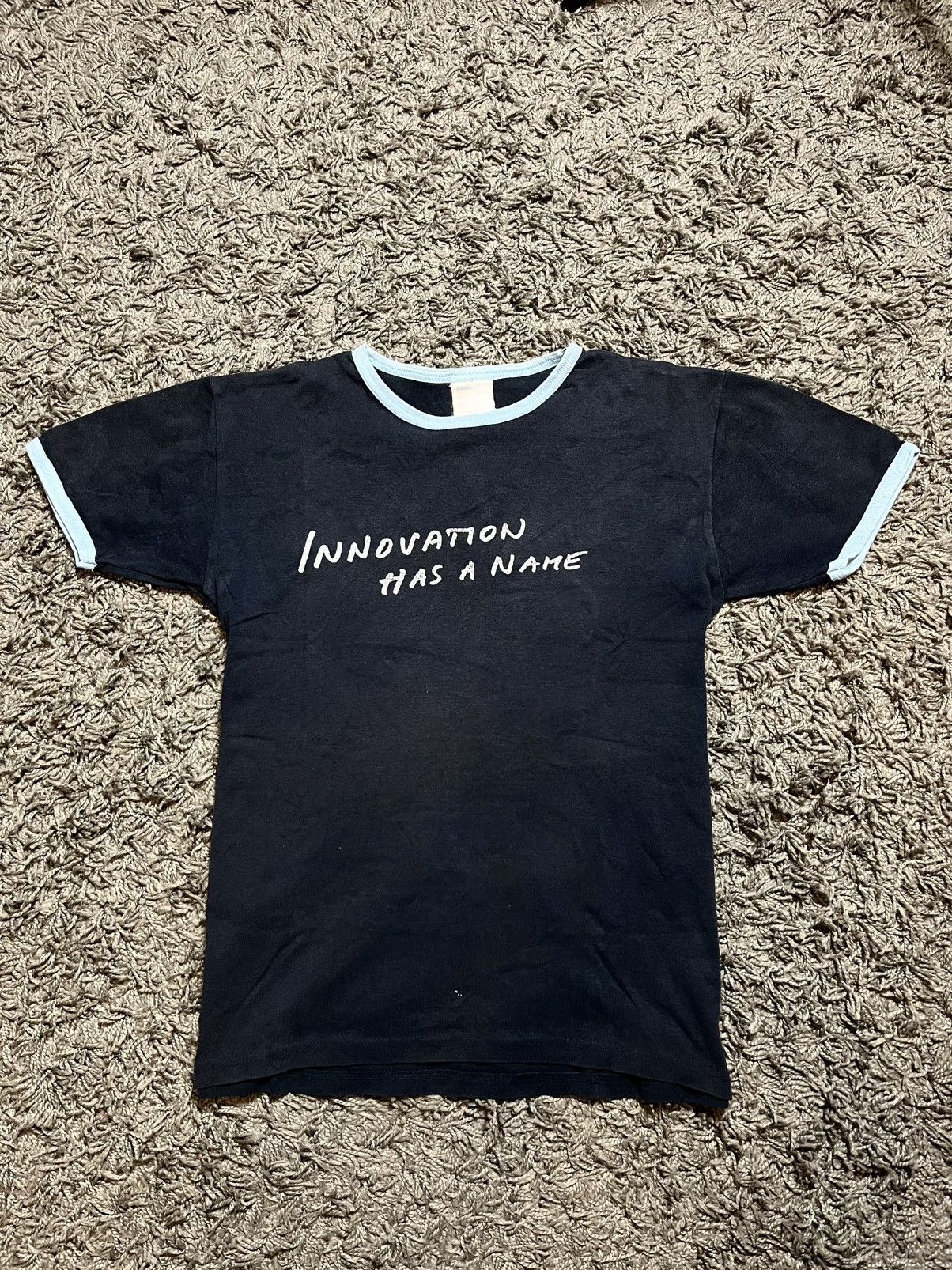 Band Tees × Vintage DA VINCI VINTAGE 00s “ INNOVATION HAS A NAME” COTTON T-SHIRT Size US M / EU 48-50 / 2 - 1 Thumbnail