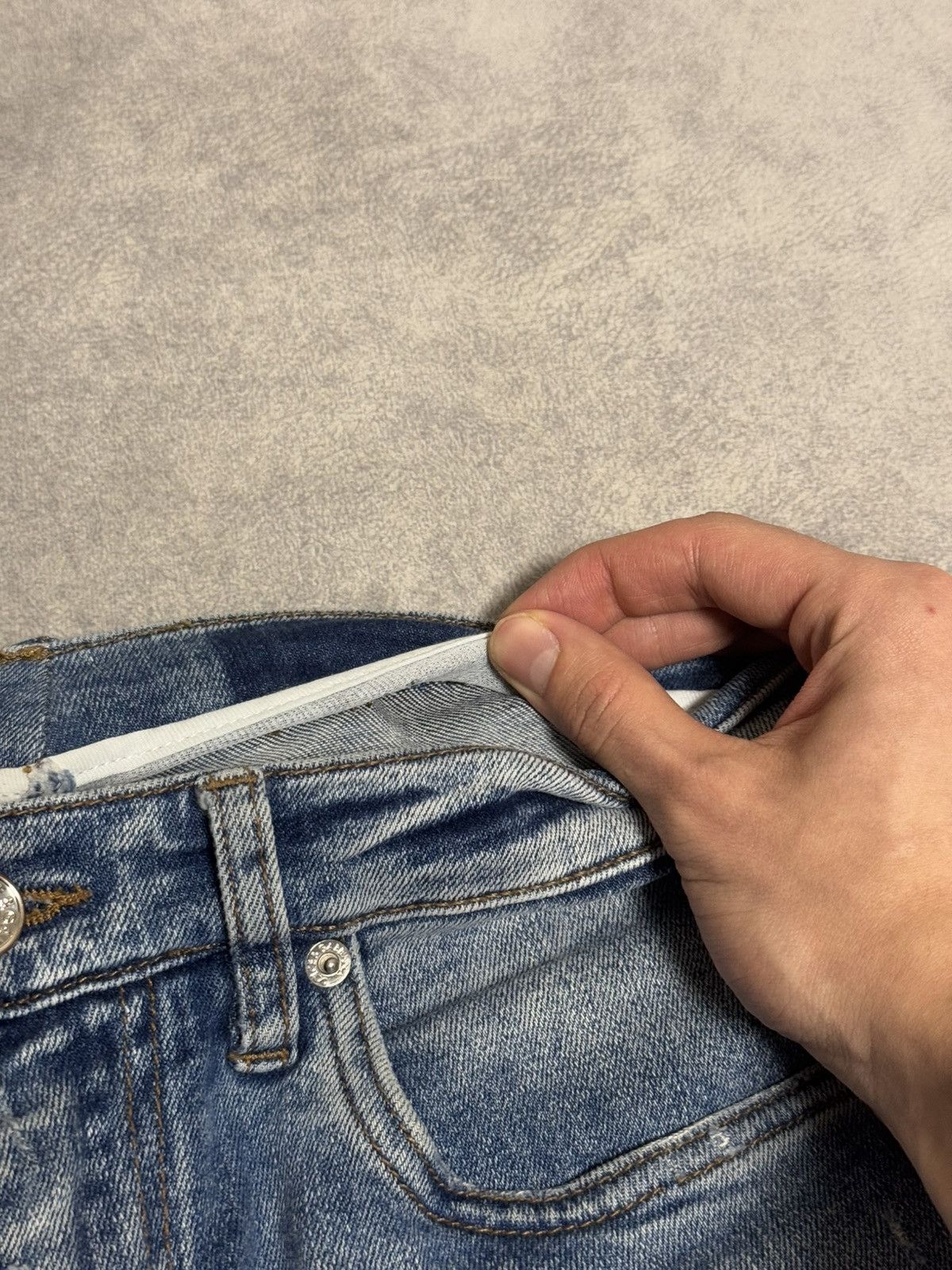 Dolce & Gabbana × Vintage Vintage Dolce & Gabbana distressed jeans denim pants M 46 Size US 30 / EU 46 - 17 Thumbnail