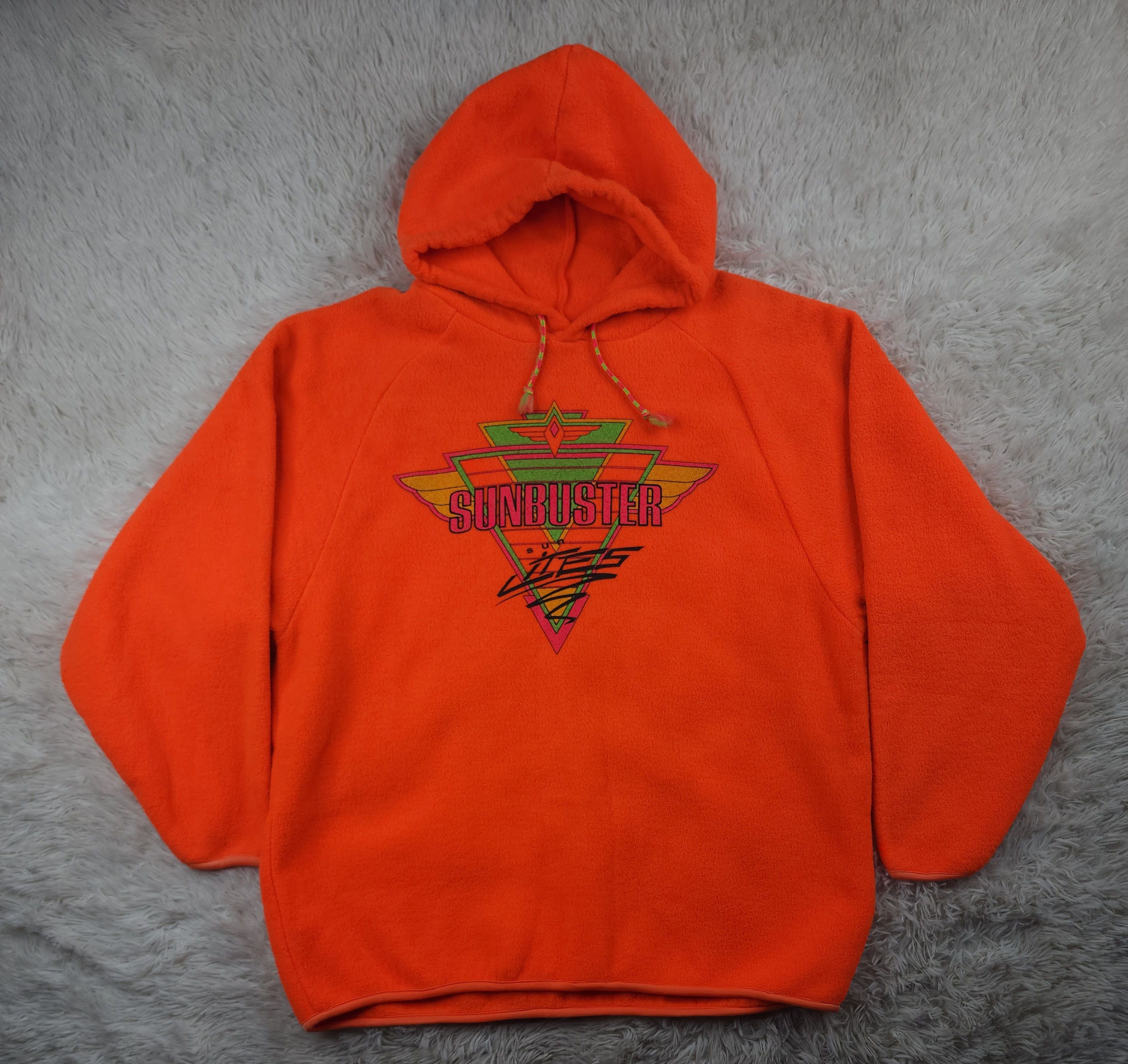 Vintage Vintage Sunbuster sun lites orange hoodie Size US M / EU 48-50 / 2 - 1 Thumbnail