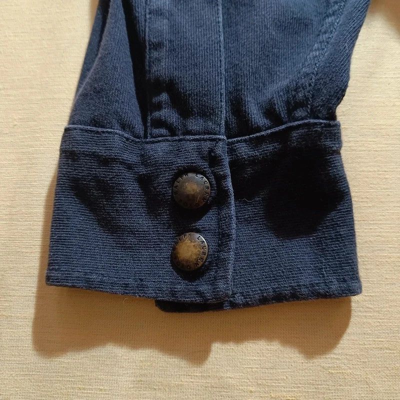 Polo Ralph Lauren Rare Vintage 90s Polo Ralph Lauren Military Black Hoodie XL Size US XL / EU 56 / 4 - 14 Thumbnail