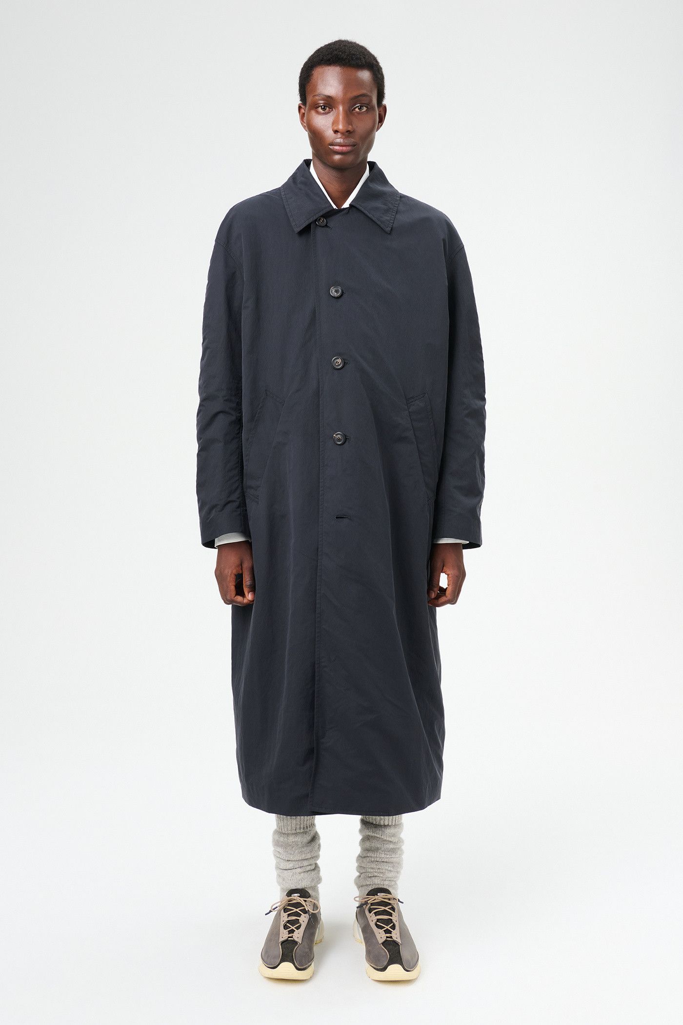 Our Legacy OUR LEGACY Navy Collapse Car Coat Sz 50 Size US M / EU 48-50 / 2 - 4 Thumbnail