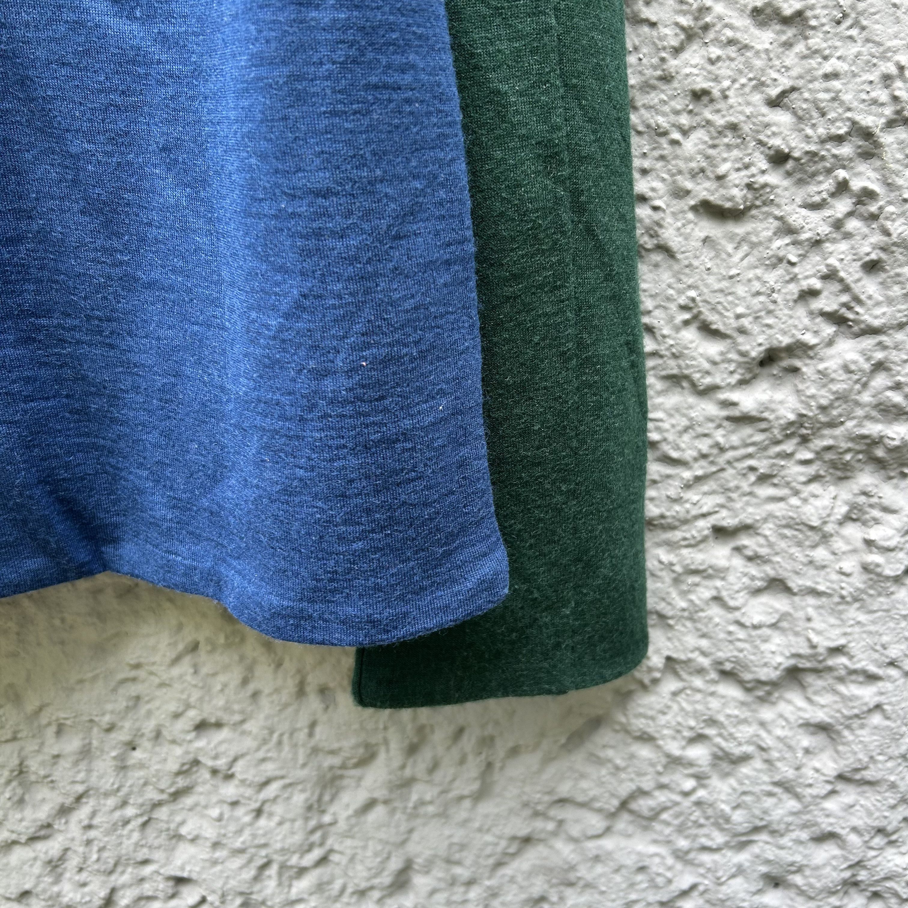 Raf Simons Raf Simons Blue Green Turtleneck Sweater Mockneck Size US L / EU 52-54 / 3 - 6 Thumbnail