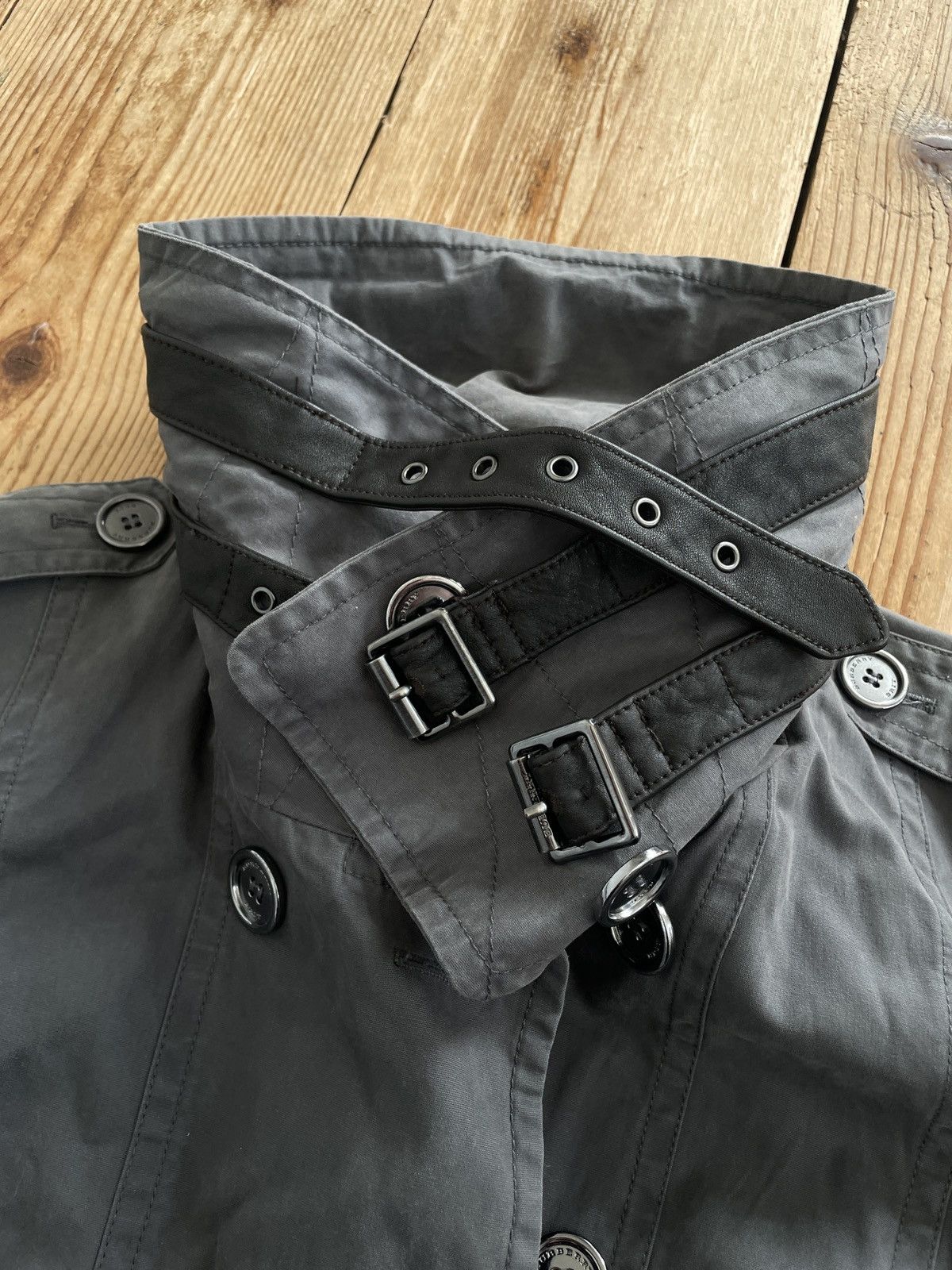 Burberry Burberry Brit Belted Jacket Size US M / EU 48-50 / 2 - 4 Thumbnail