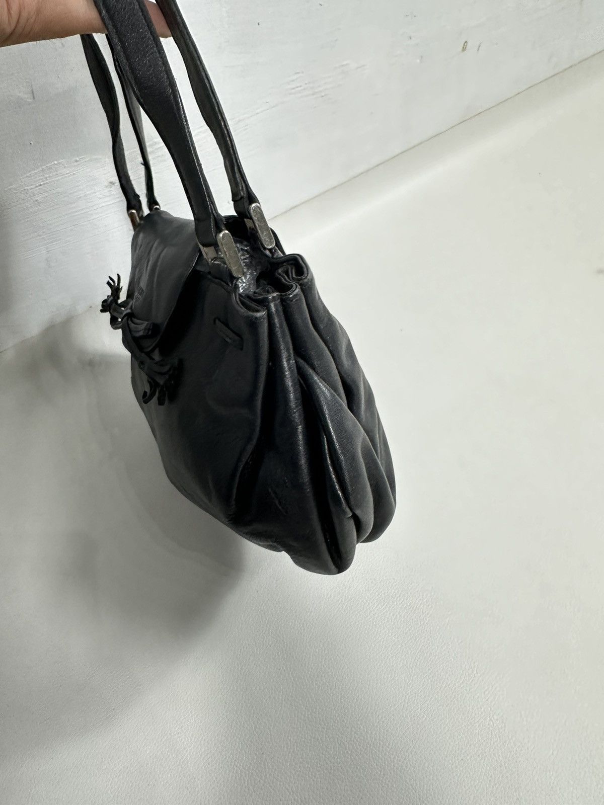 Yohji Yamamoto Ysaccs By Yohji Yamamoto Leather hobo Bag Size ONE SIZE - 10 Thumbnail