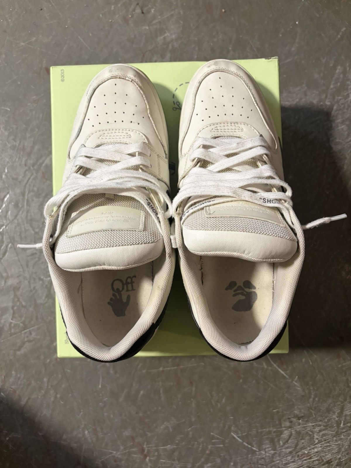 Off-White Off White Out of Office Sneakers Size US 10 / EU 43 - 9 Thumbnail