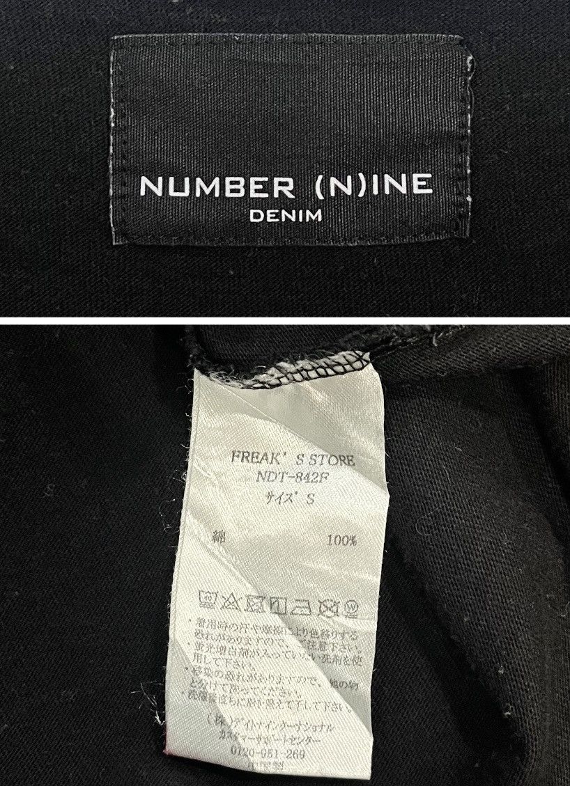 Number (N)ine NUMBER NINE BY TAKAHIRO MIYASHITA POCKET LOGO JAPAN TSHIRT Size US L / EU 52-54 / 3 - 5 Thumbnail