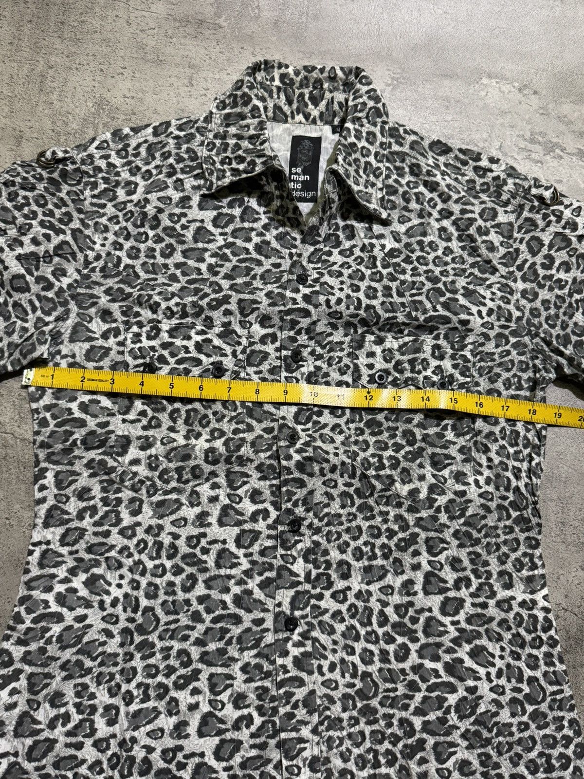 semanticdesign SEMANTICDESIGN LEOPARD IFSIXWASNINE STYLE SHIRT Size US M / EU 48-50 / 2 - 8 Thumbnail
