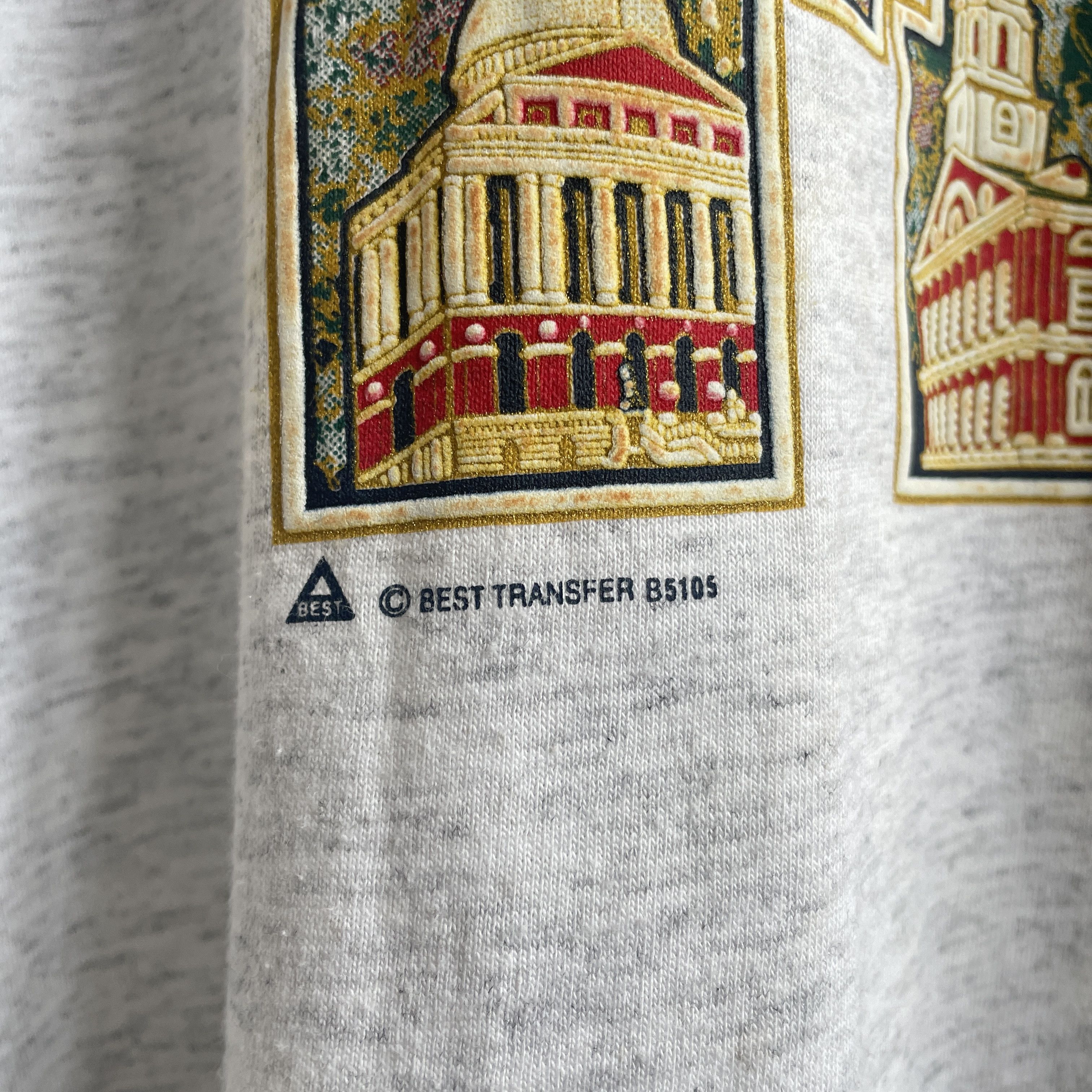 Vintage Boston Vintage 90's Single Stitch T-Shirt Size XL Size US XL / EU 56 / 4 - 6 Thumbnail