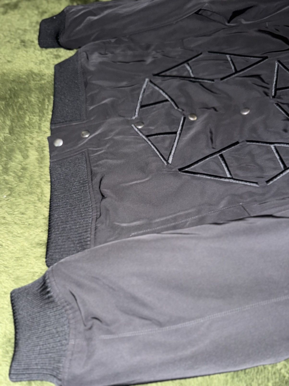1017 ALYX 9SM [XL] 1017 ALYX 9SM Embroidered Nylon Varsity Jacket Size US XL / EU 56 / 4 - 5 Thumbnail