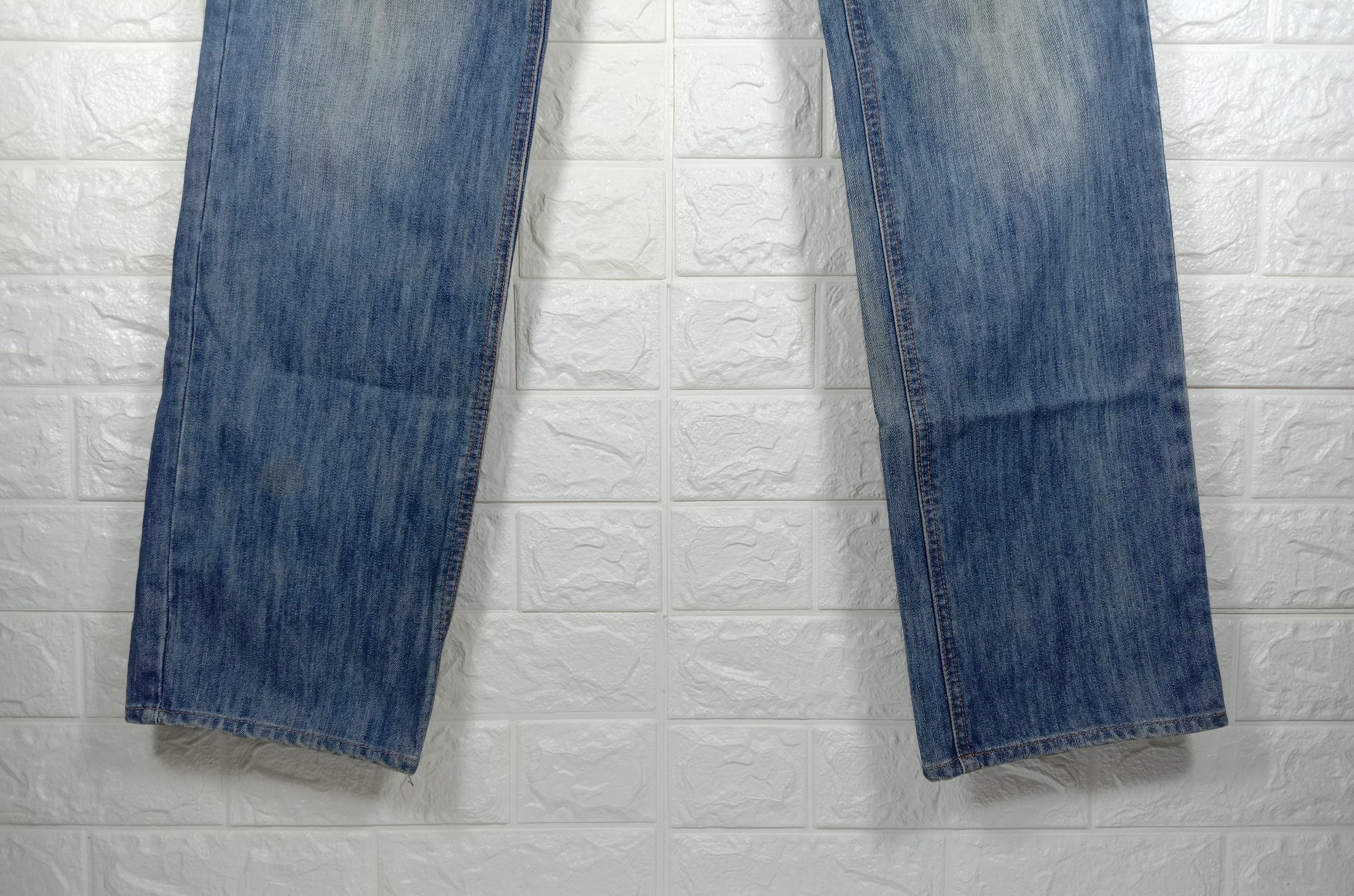 Japanese Brand Vintage Hybrid Japanese Double Waist Jeans Size US 31 - 4 Thumbnail