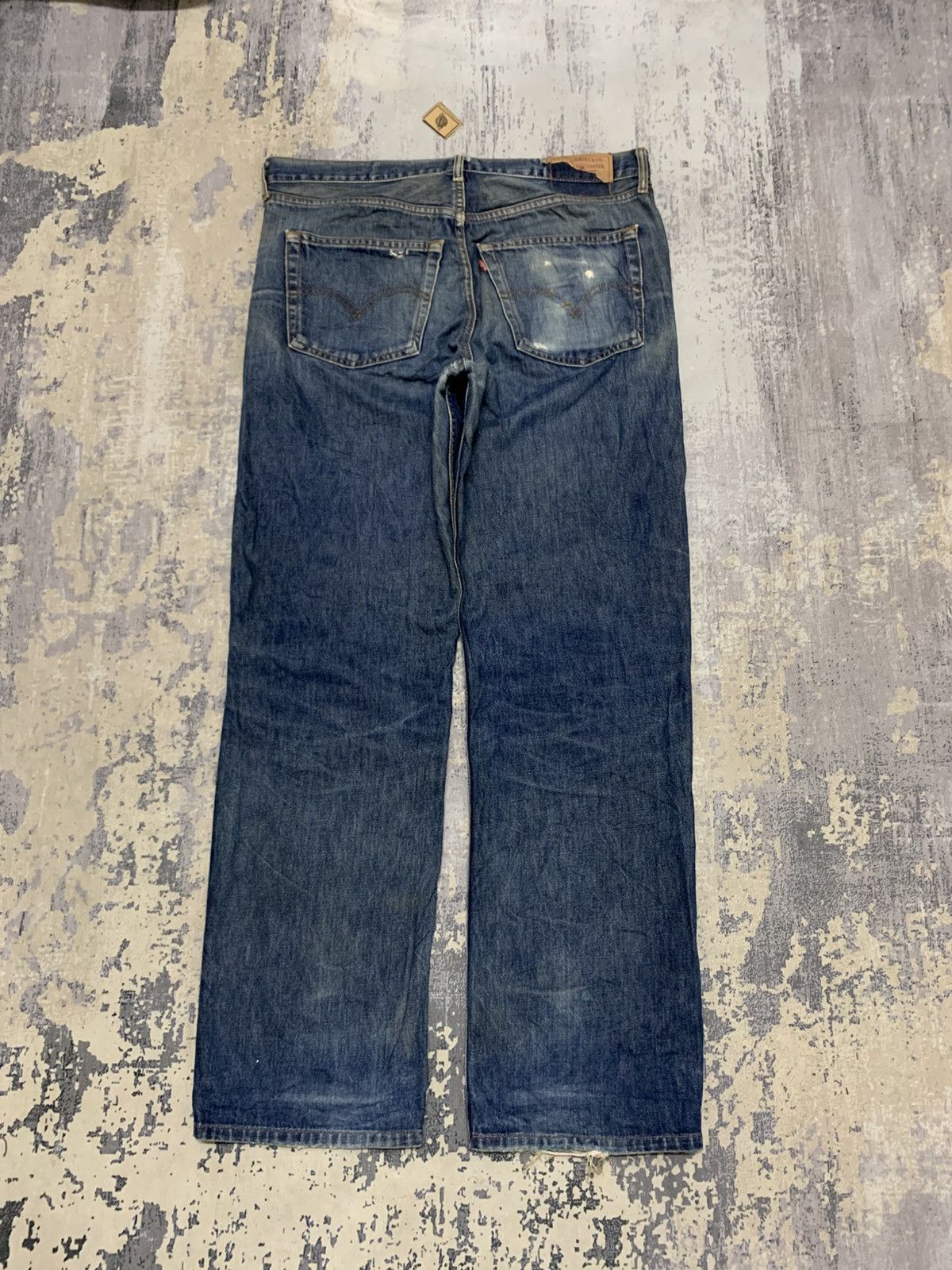 Levi's VTG 90s Levi’s 508 Straight Leg Denim Jeans Faded Wash 38x30 Size US 38 / EU 54 - 6 Thumbnail