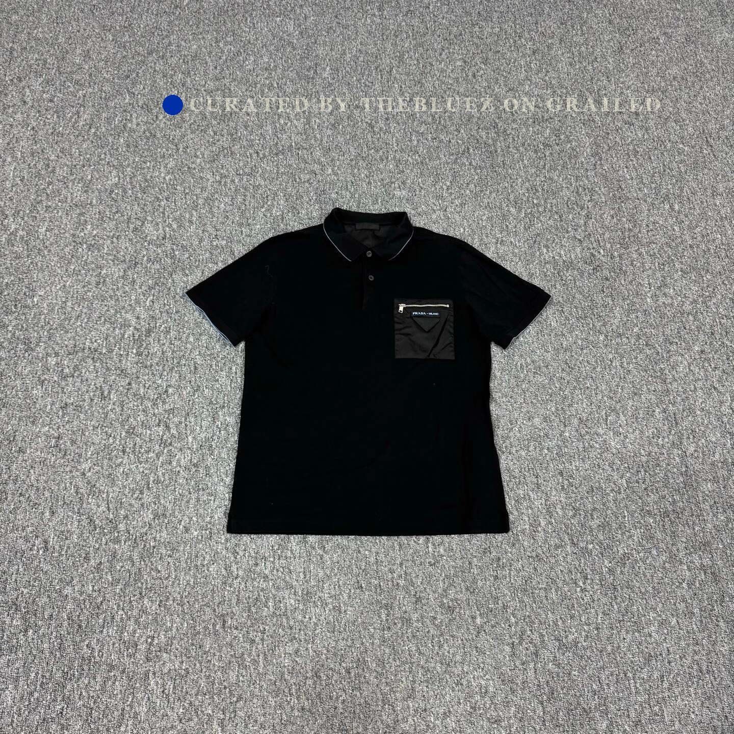 Prada Prada Sport 00s Zip Closure Polo Shirt | Grailed