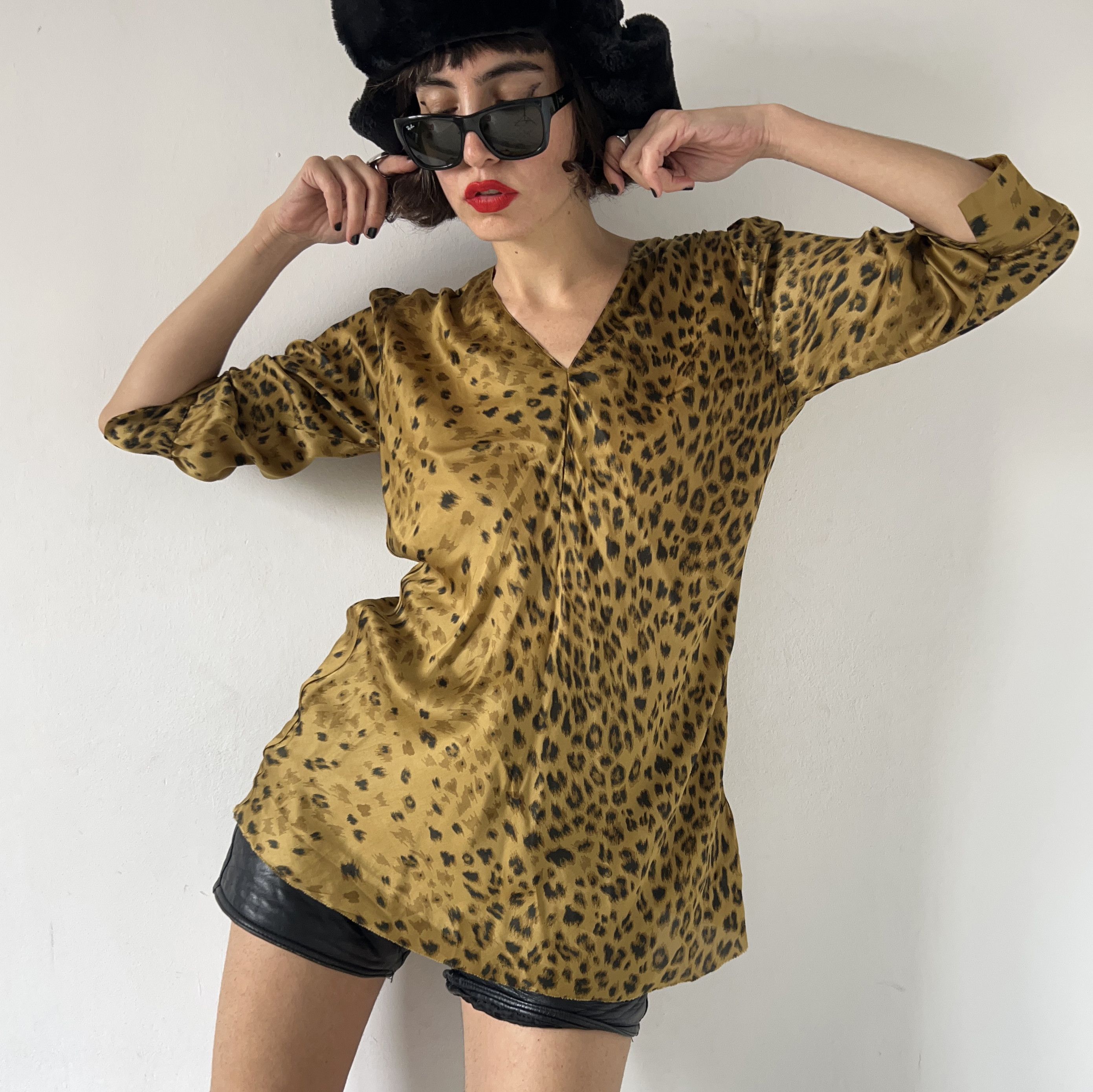 Replay Replay animal print mob wife viscose blouson Size M / US 6-8 / IT 42-44 - 1 Thumbnail