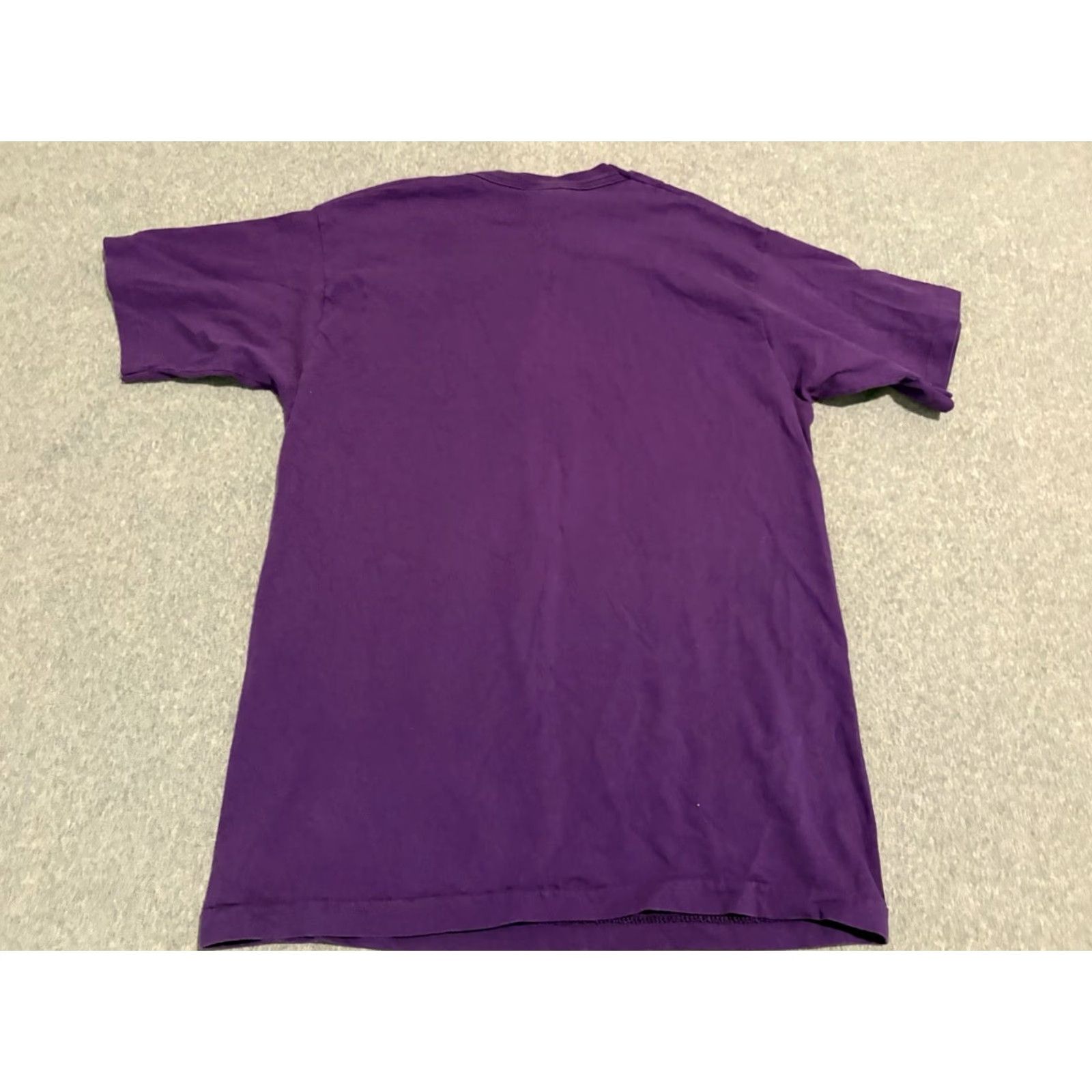 Fruit Of The Loom VINTAGE Kentucky Derby Festival Purple Tee Shirt L Adult 1990s USA Fruit of the Loom Shirt Mens 90s Short Sleeve Crew Neck Single Stitch Cotton Size US L / EU 52-54 / 3 - 5 Thumbnail