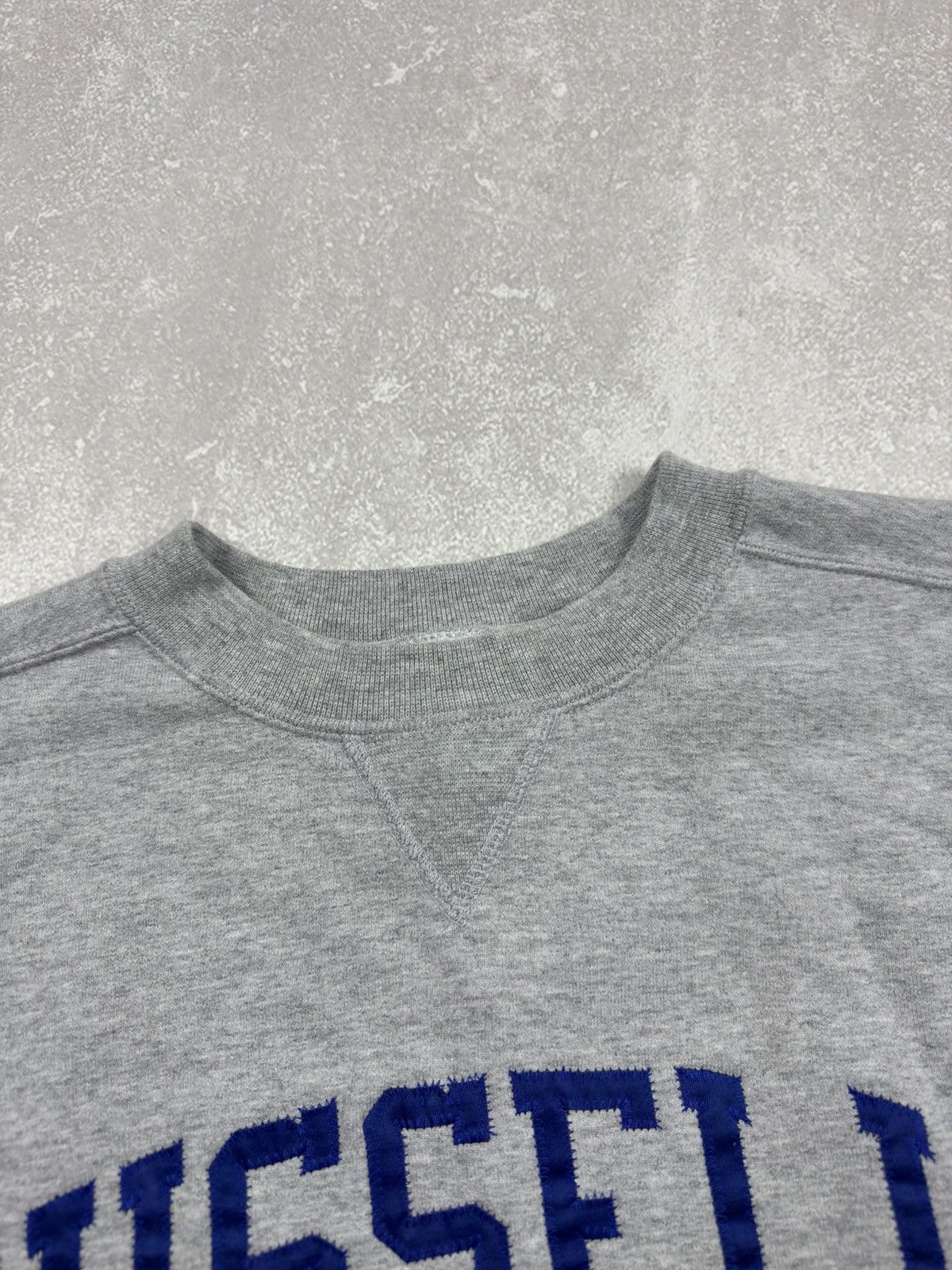 Russell Athletic Vintage 90s Russel Athletic USA Gray Sweatshirt Big Logo Size US L / EU 52-54 / 3 - 7 Thumbnail