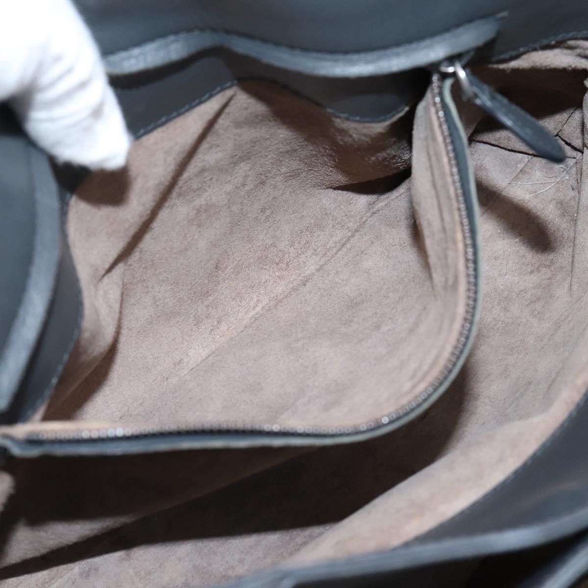 Bottega Veneta Bottega Veneta INTRECCIATO Hand Bag Leather Gray Auth Size ONE SIZE - 23 Thumbnail