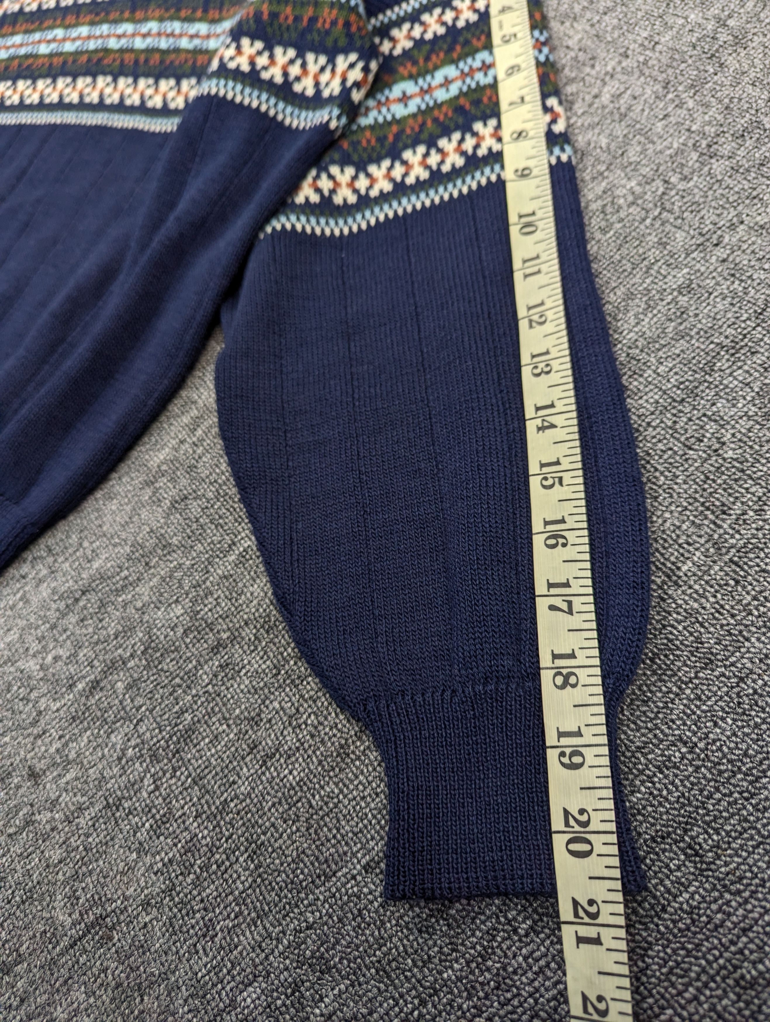 Lacoste Vintage Lacoste Patterned Knitted Jumper Crewneck Size US M / EU 48-50 / 2 - 19 Thumbnail
