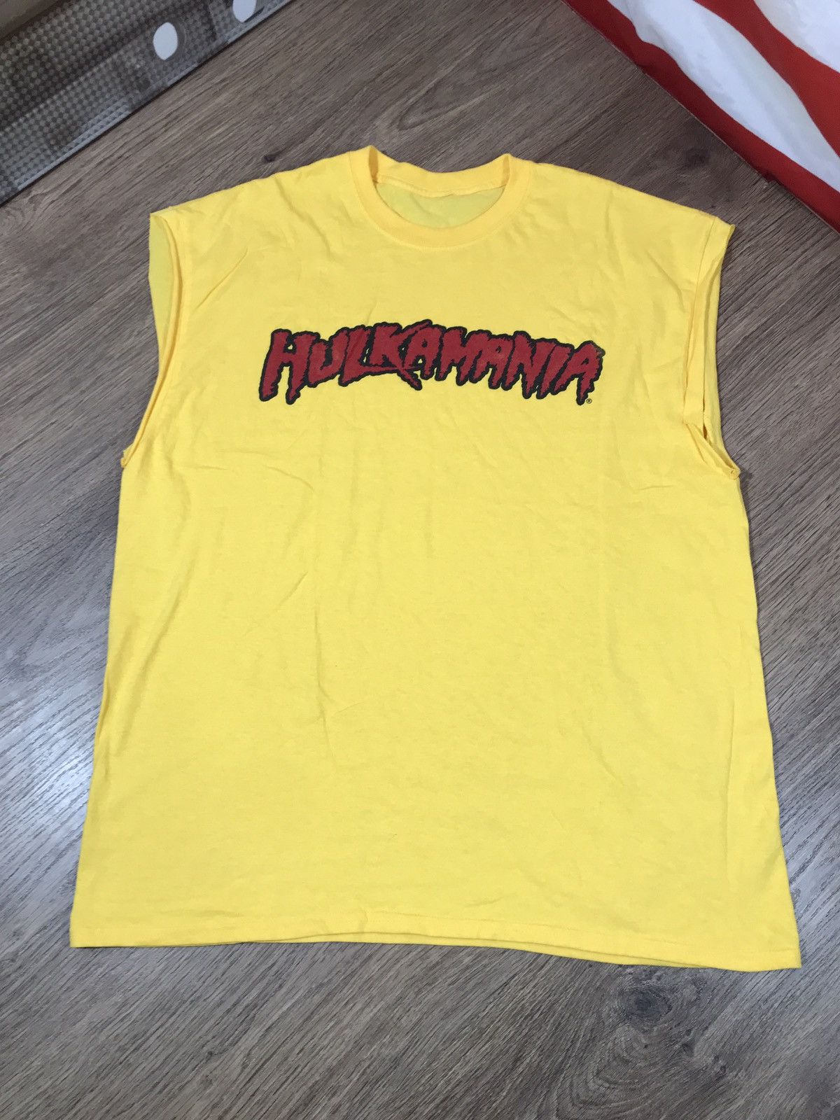 Vintage × WWE × WWF Vintage Hulkamania T Shirt Size US XXL / EU 58 / 5 - 1 Thumbnail
