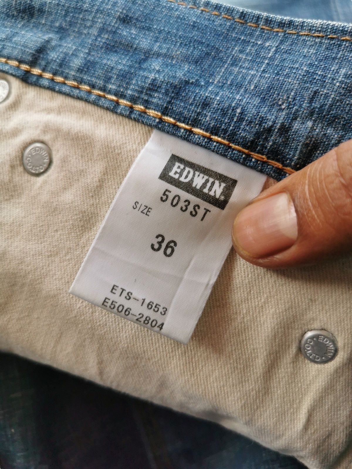Edwin Edwin selvedge denim jeans Size US 36 / EU 52 - 9 Thumbnail