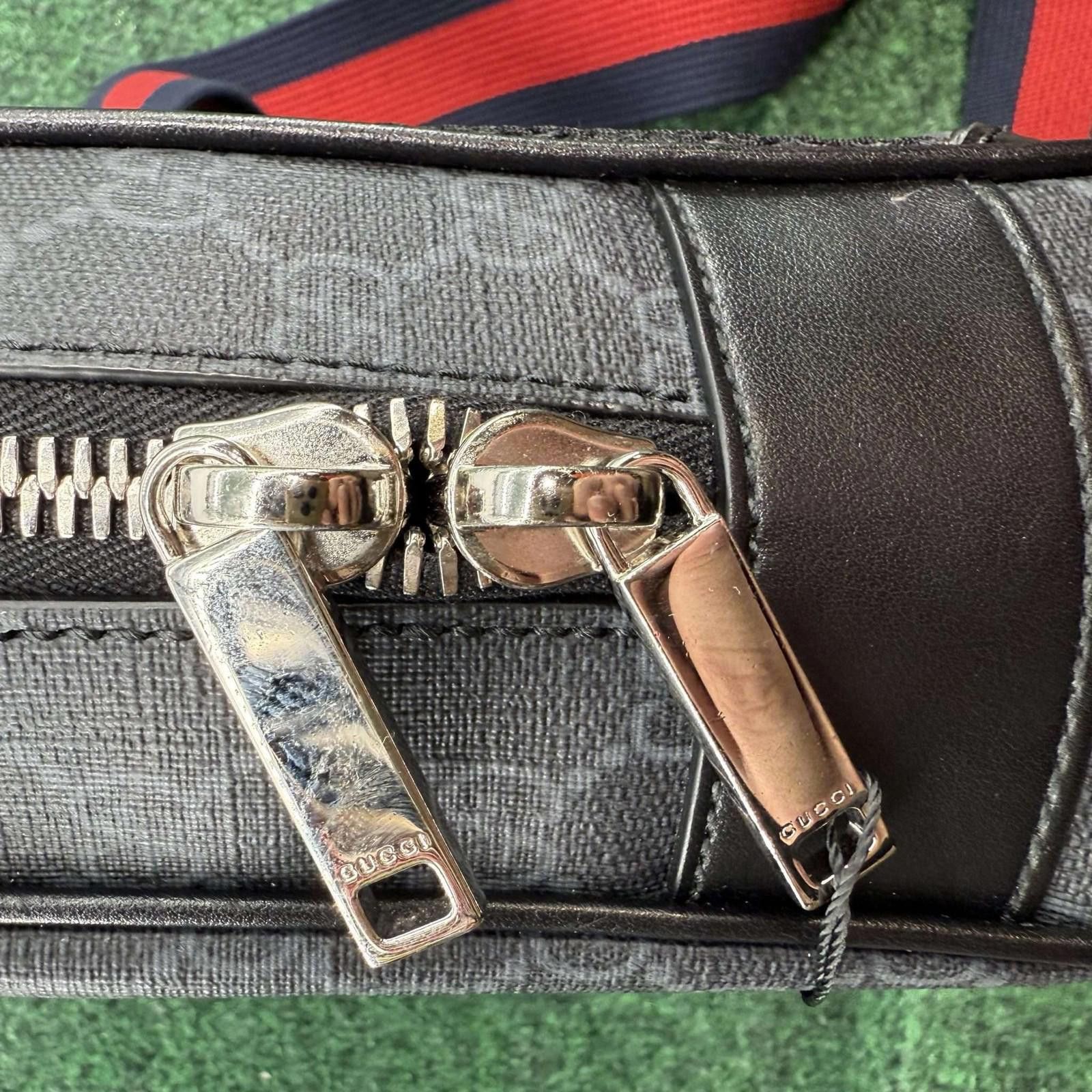 Gucci Gucci Waist Bag GG Soft Black/Grey Size ONE SIZE - 8 Thumbnail