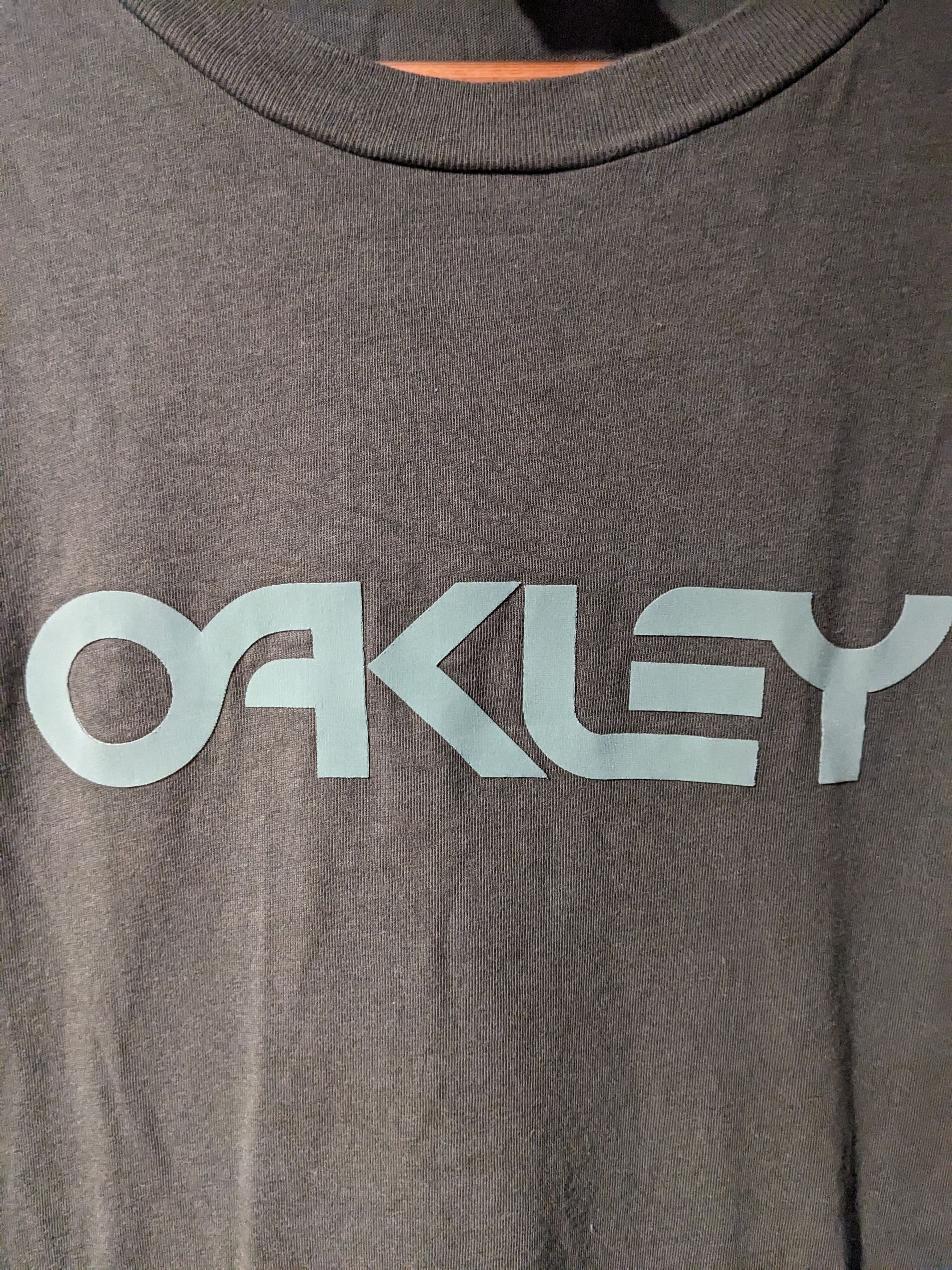 Oakley Oakley Spell Out Regular Fit Green X-Large T-Shirt Size US XL / EU 56 / 4 - 2 Thumbnail