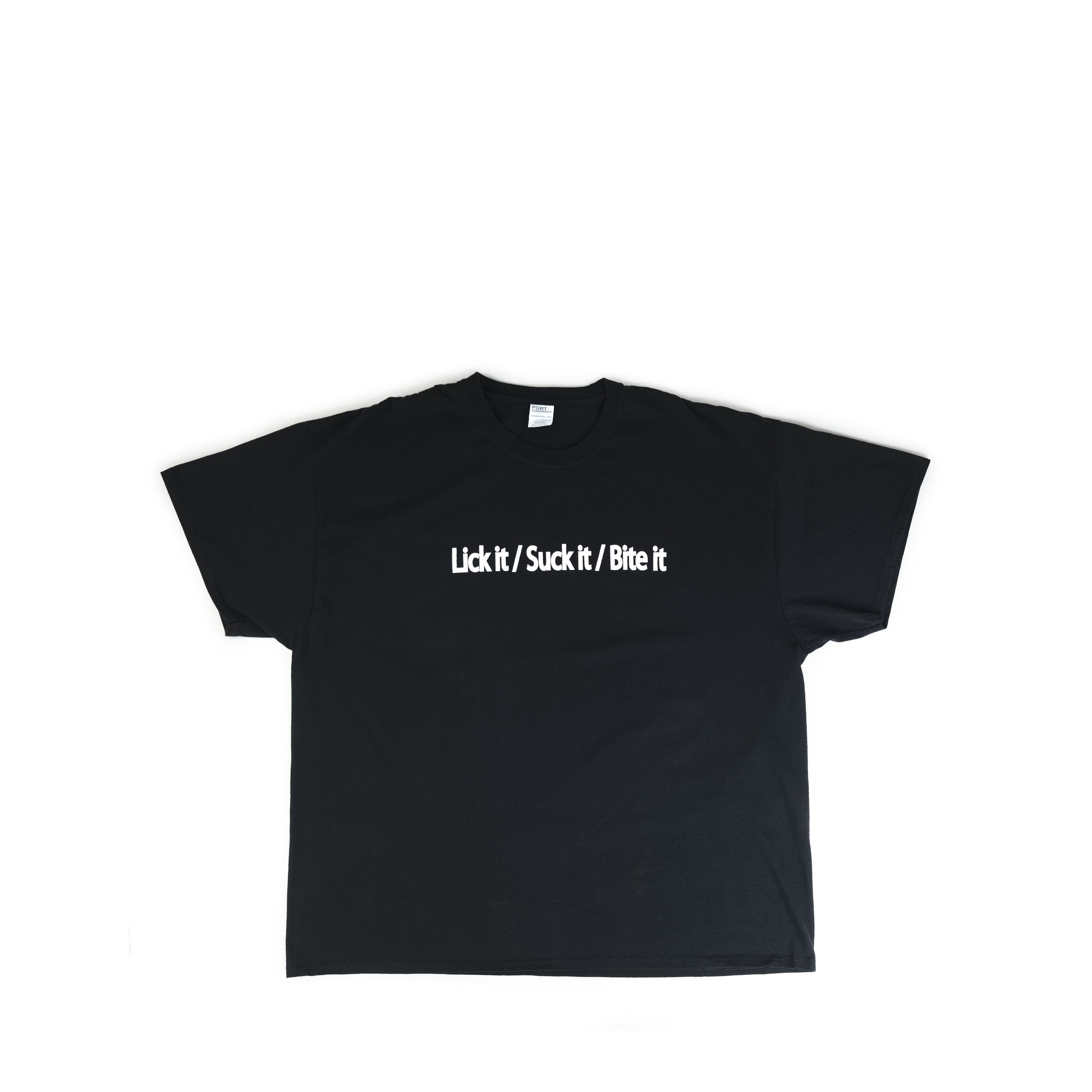 Vintage Vintage 2000's Lick It Suck It Bite It Gypsy Bar Tee Shirt Size US XXL / EU 58 / 5 - 1 Thumbnail