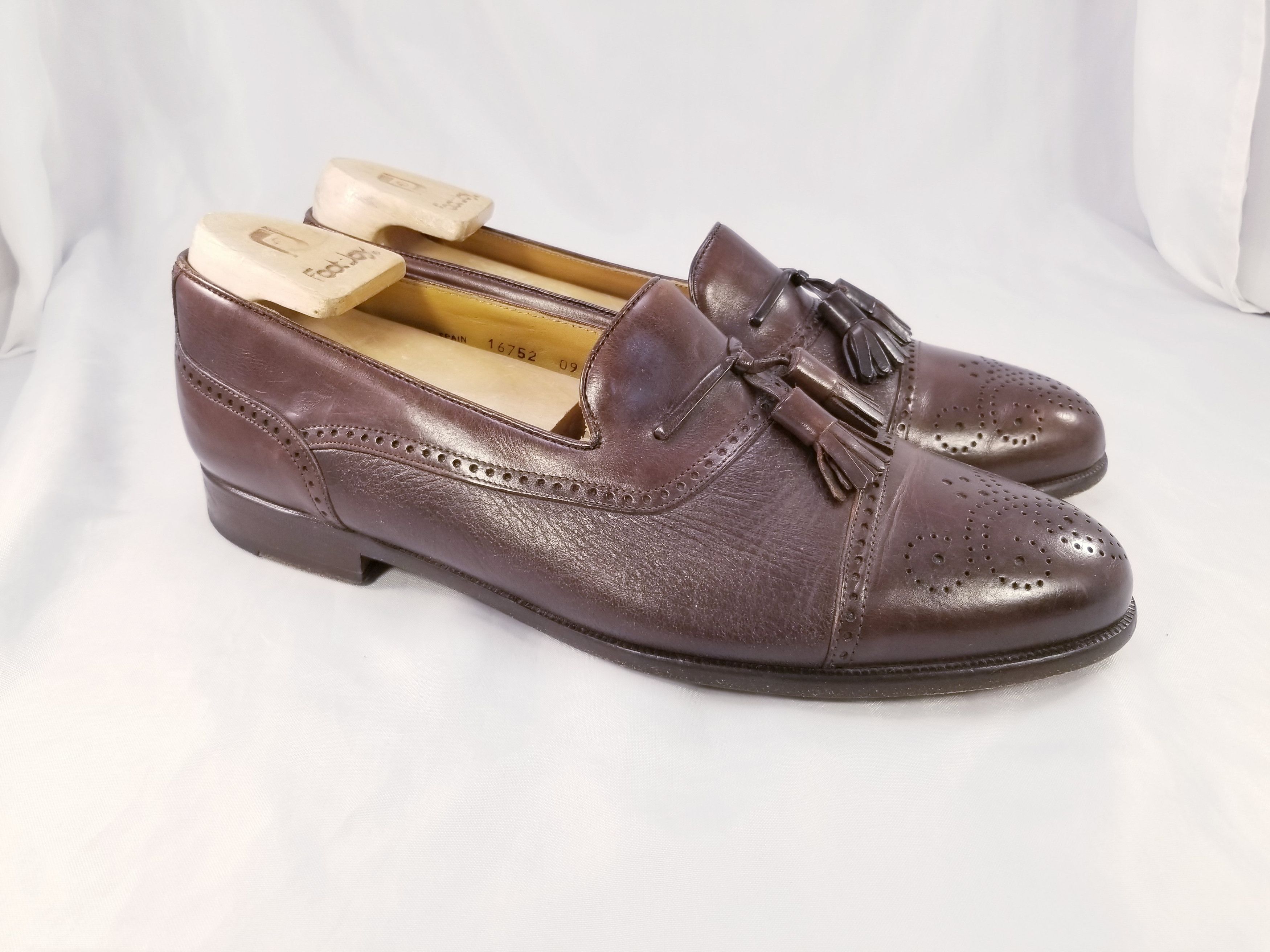 Mezlan HAVANA CAPTOE TASSELED Size US 9.5 / EU 42-43 - 2 Thumbnail