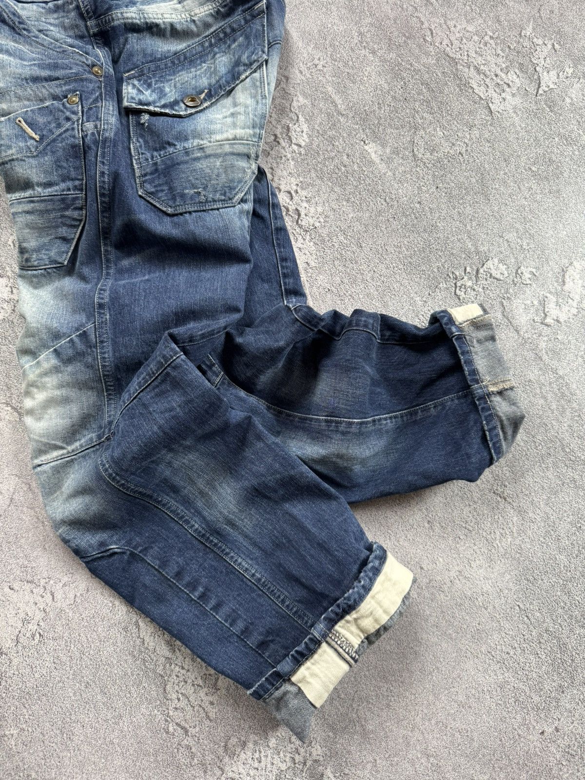 G-Star G star raw 30/30 skiff cargo 3D tapered denim pant trouser Size US 30 / EU 46 - 19 Thumbnail