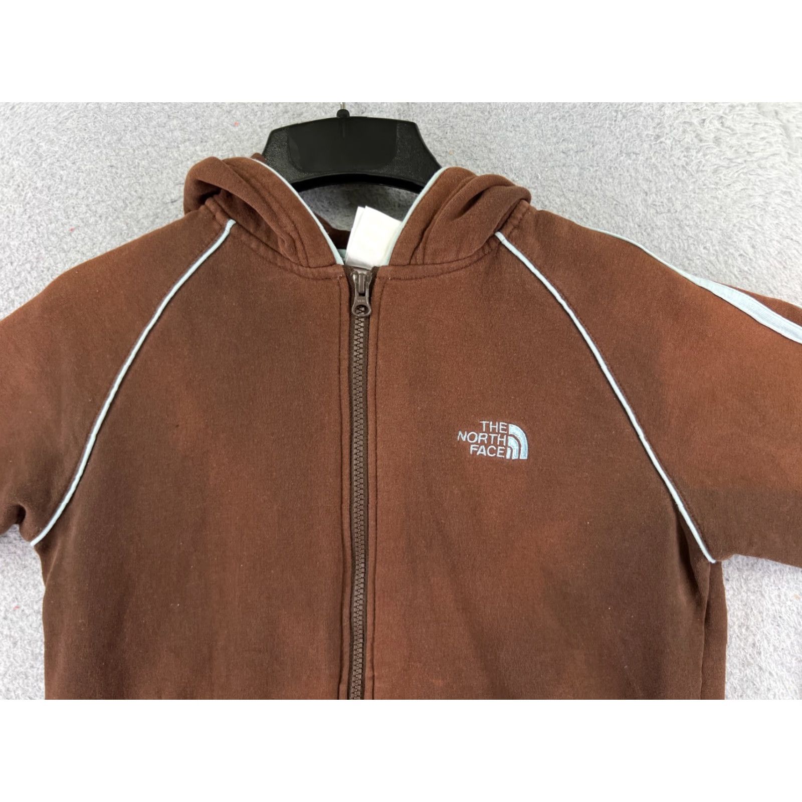 The North Face The North Face Hoodie Womens Medium Brown Full Zip Tracksuit FADING READ Size M / US 6-8 / IT 42-44 - 4 Thumbnail