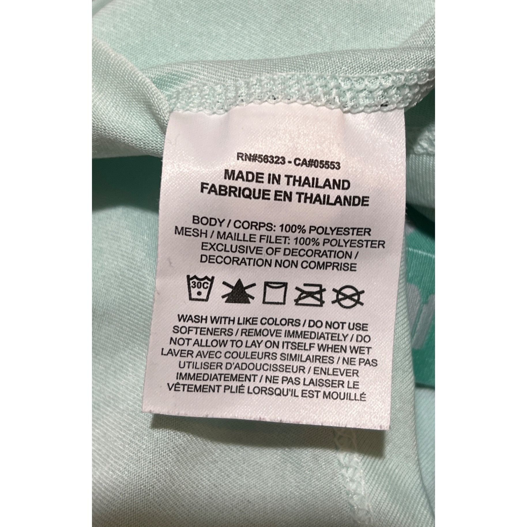 Nike NIKE Women's White Dri-Fit Tank Top With Mint Green Size Sma Size S / US 4 / IT 40 - 6 Thumbnail