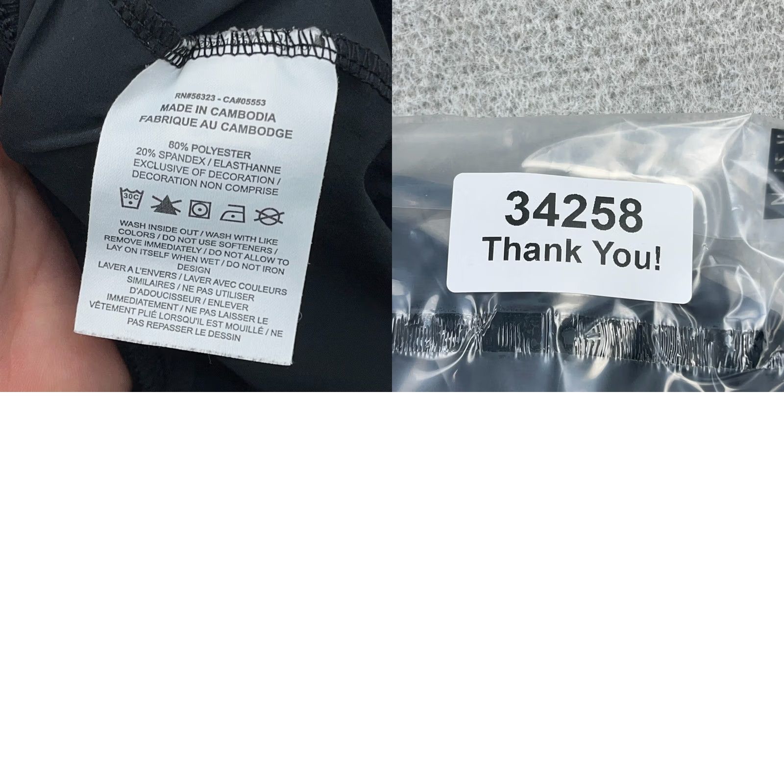 Nike Nike Dri-FIT Pants Women 2X Black Cropped Windbreakers Joggers Featherlight Dri-Fit Size 40" / US 18 - 9 Thumbnail