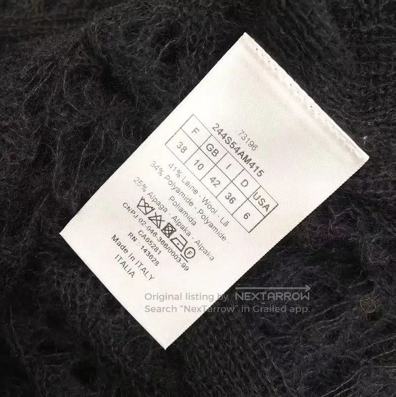 Dior Dior Black Wool Pullover Sweater . Size XXS / US 00 / IT 34 - 5 Thumbnail