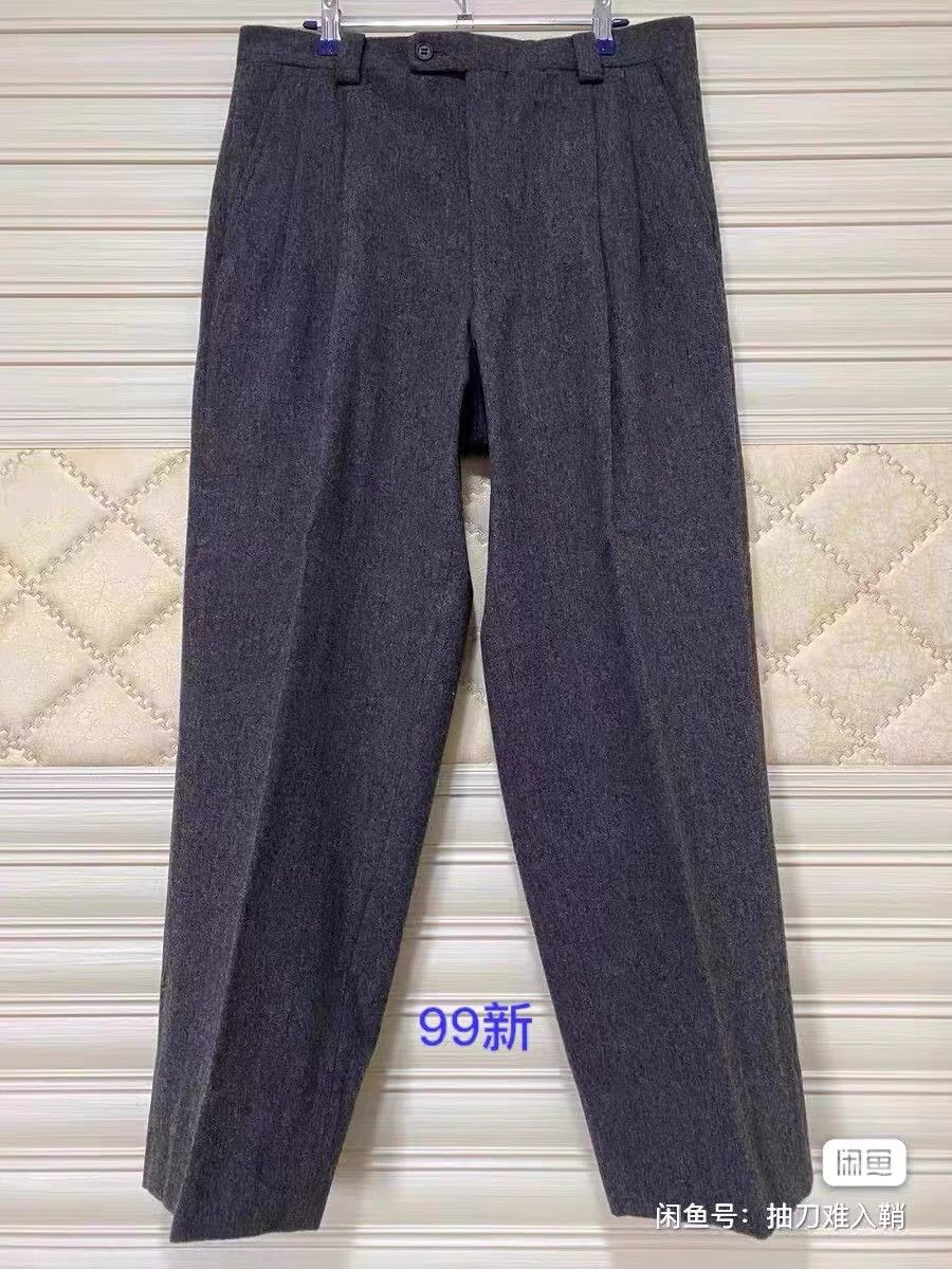 Lancel Lancel Vintage Wool Tailored Pants Size US 33 - 1 Thumbnail