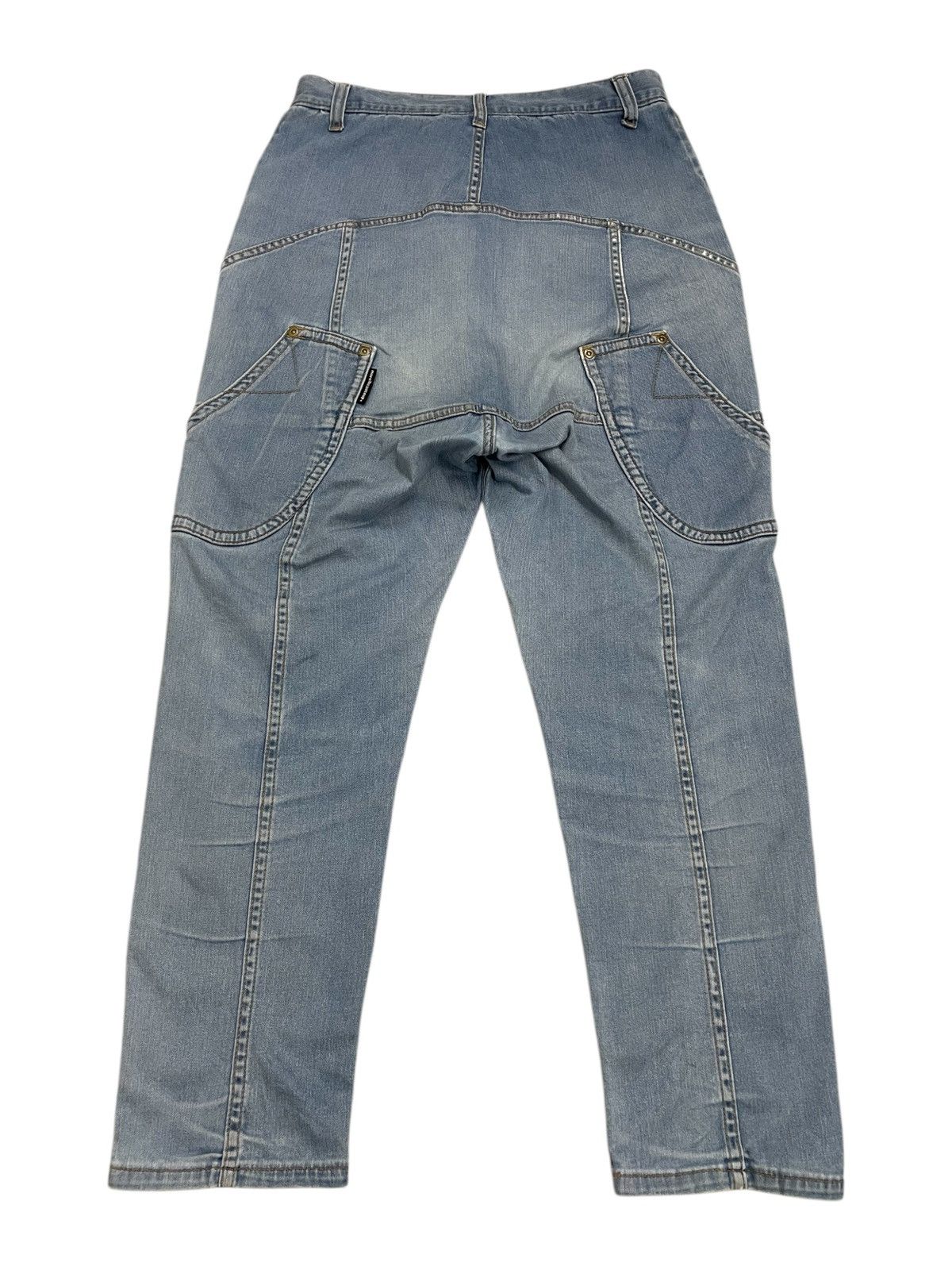 Issey Miyake × mercibeaucoup Mercibeacoup Drop Crotch Pants by Issey Miyake (AD25) Size US 28 / EU 44 - 2 Thumbnail