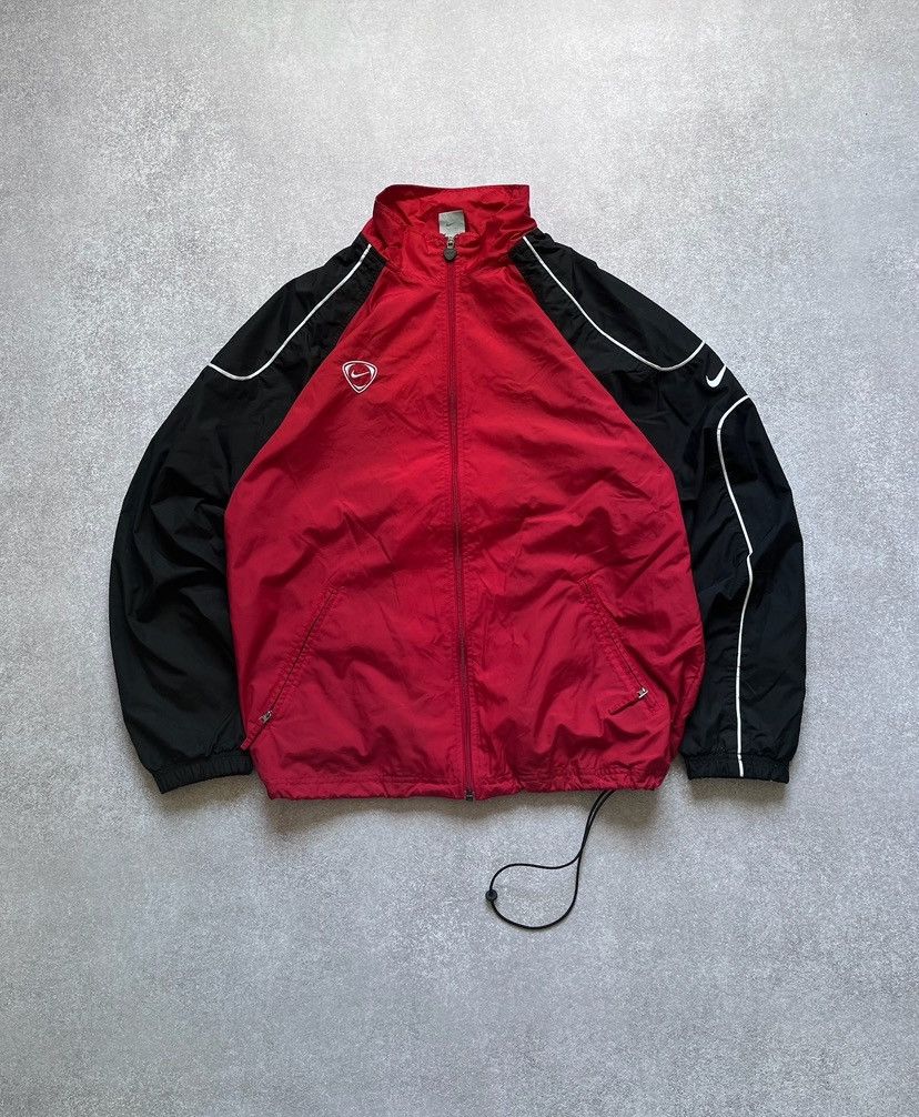 Nike Vintage Nike Swoosh Nylon Olympic Jacket Y2K L Size US L / EU 52-54 / 3 - 2 Thumbnail