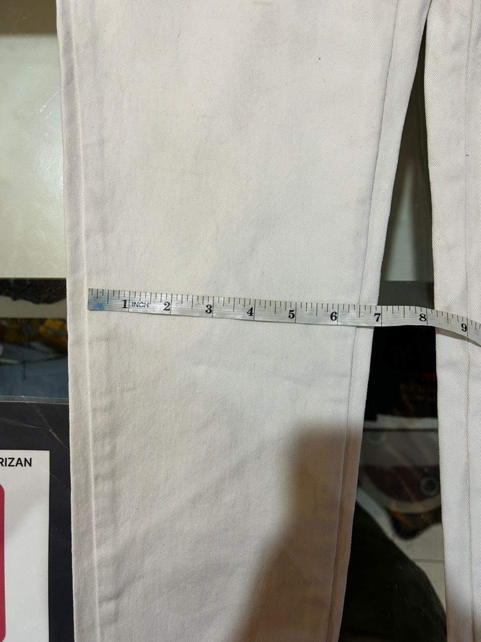 Jean Charles De Castelbajac Castelbajac white denim pant Size 30" / US 8 / IT 44 - 11 Thumbnail