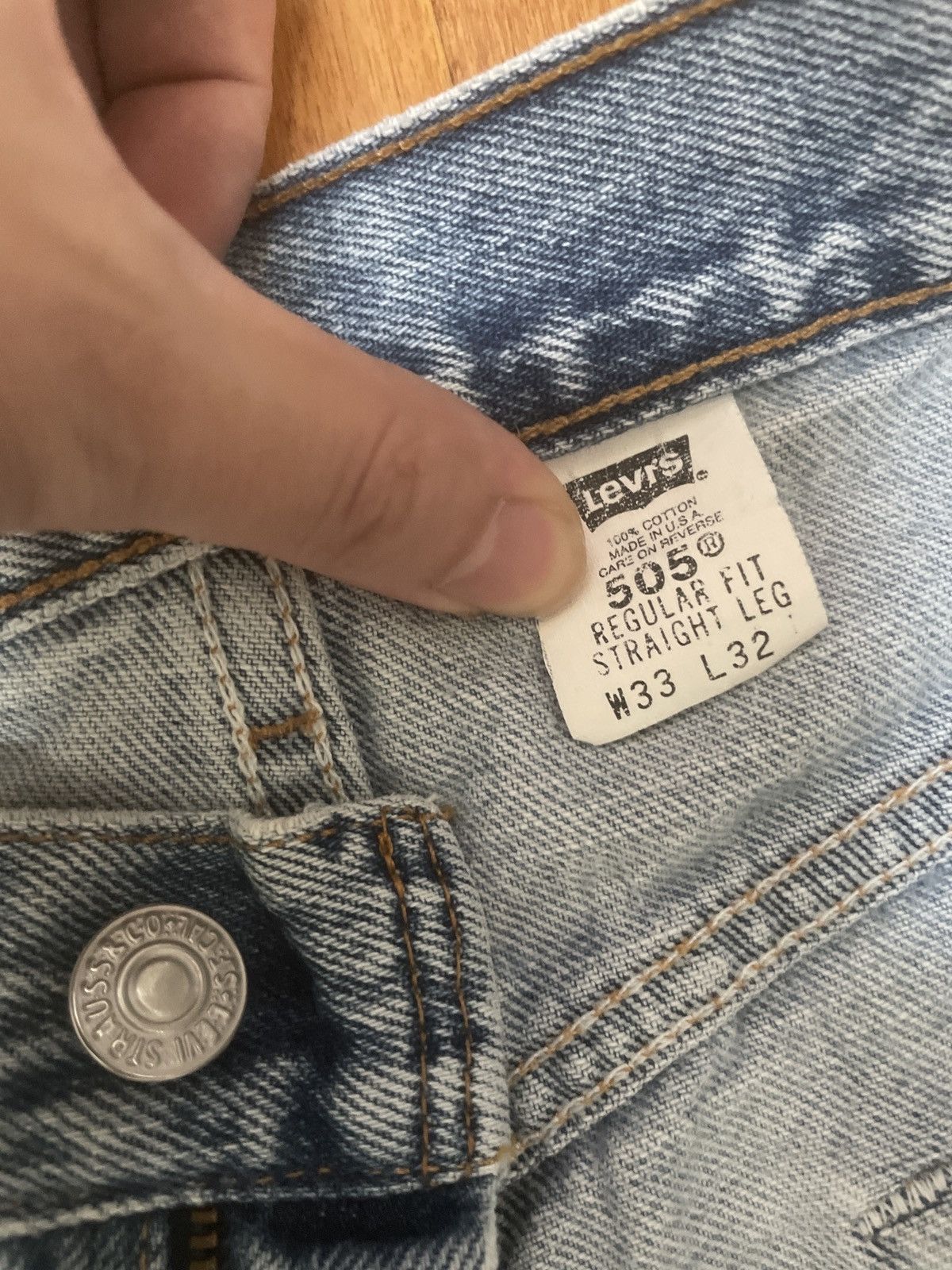 Levi's × Levi's Vintage Clothing × Vintage LEVI’S Vintage Redline Denim Size US 32 / EU 48 - 4 Thumbnail
