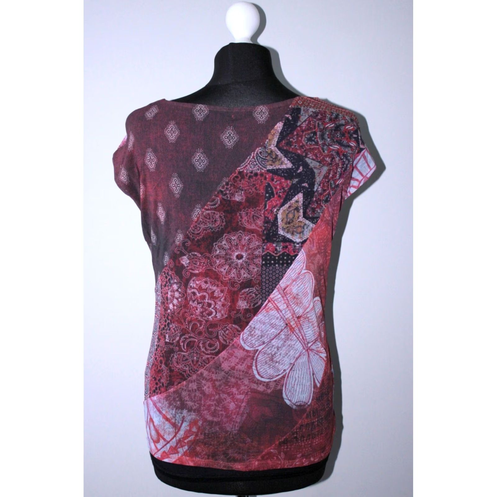 Desigual Desigual womens Shirt Size S Multicoloured Tunic Size S / US 4 / IT 40 - 2 Thumbnail