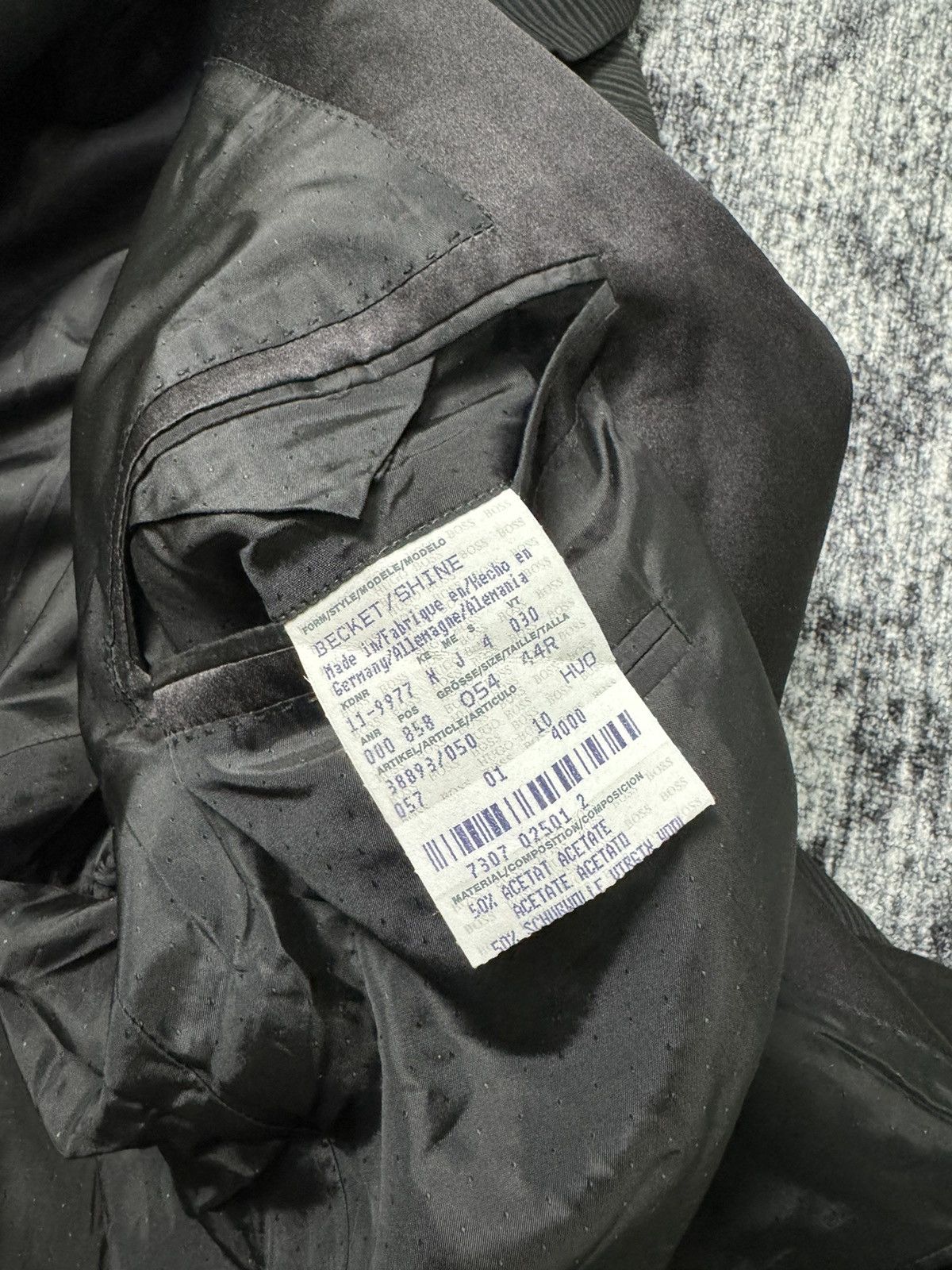 Hugo Boss × Vintage Vintage NEW Hugo Boss Blazer Classic Jacket Size 44R - 9 Thumbnail