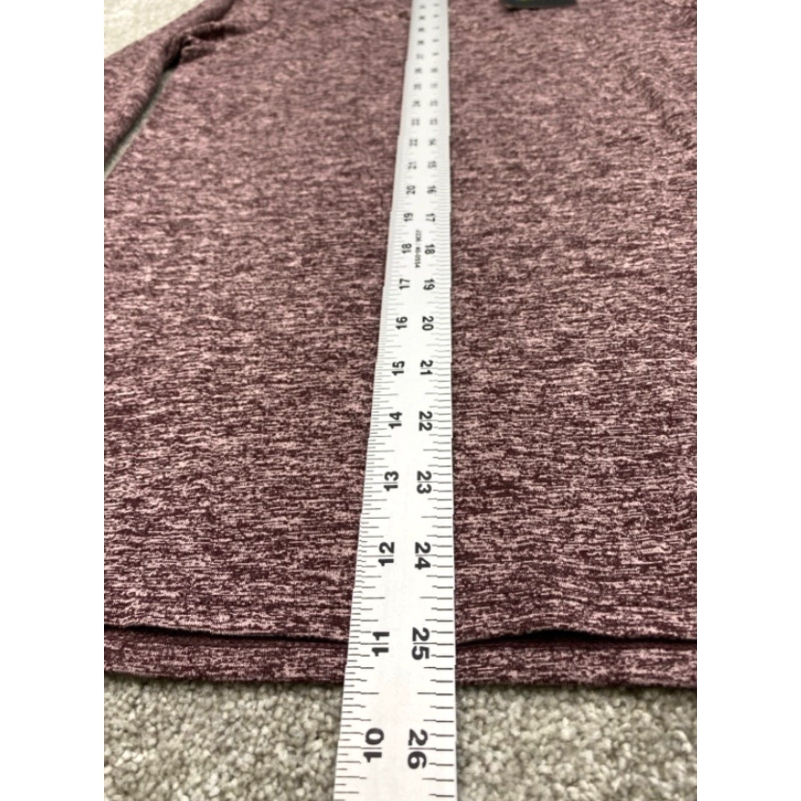 Nike VINTAGE Nike Women’s XS Legend Dri-fit Training Hoodie Heather Maroon 902098-653 Size XS / US 0-2 / IT 36-38 - 5 Thumbnail