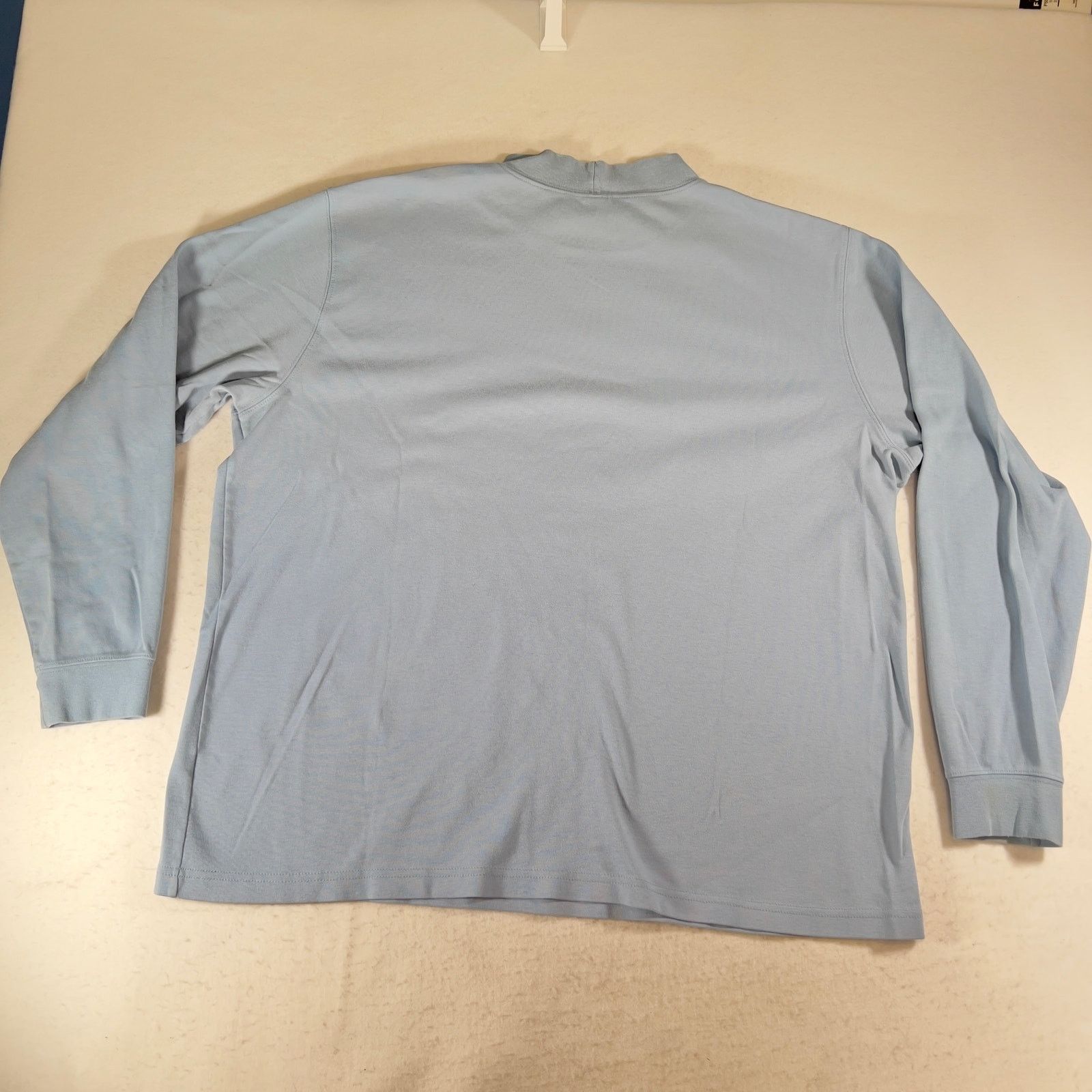 Lands' End Lands' End Mock Neck Base Layer Men's XL Reg 46/48 Blue Size US XL / EU 56 / 4 - 3 Thumbnail