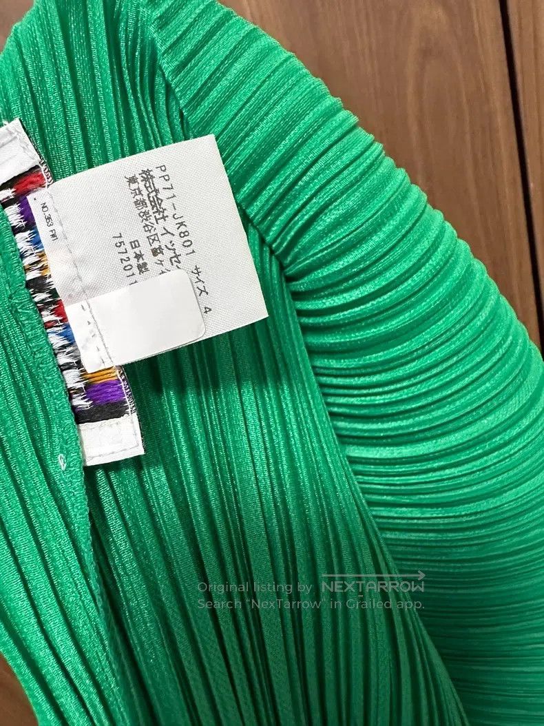 Issey Miyake Issey Miyake Green Vest Size XL / US 12-14 / IT 48-50 - 3 Thumbnail
