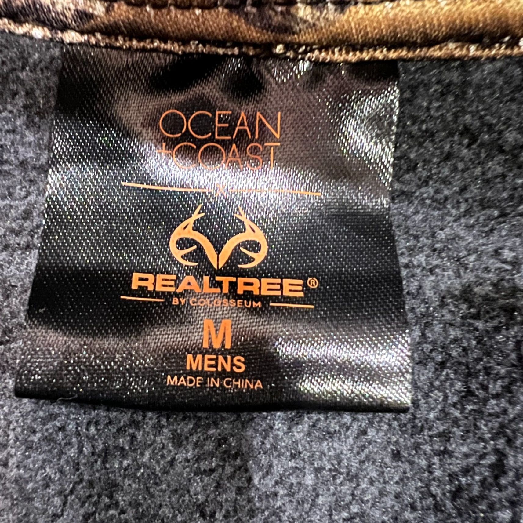 Realtree Realtree Ocean + Coast Gray Fleece Pullover Camouflage Trim Size Medium Size US M / EU 48-50 / 2 - 4 Thumbnail