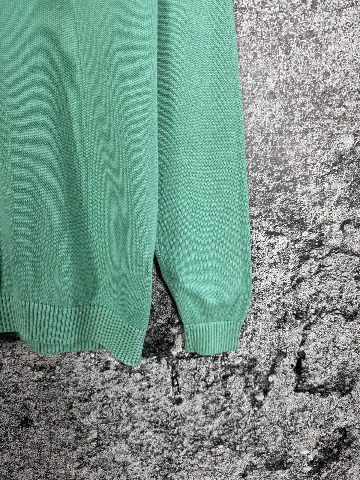 Lacoste Men’s Lacoste Vintage Washed V-Neck Sweater Pullover Size 5 Size US L / EU 52-54 / 3 - 5 Thumbnail